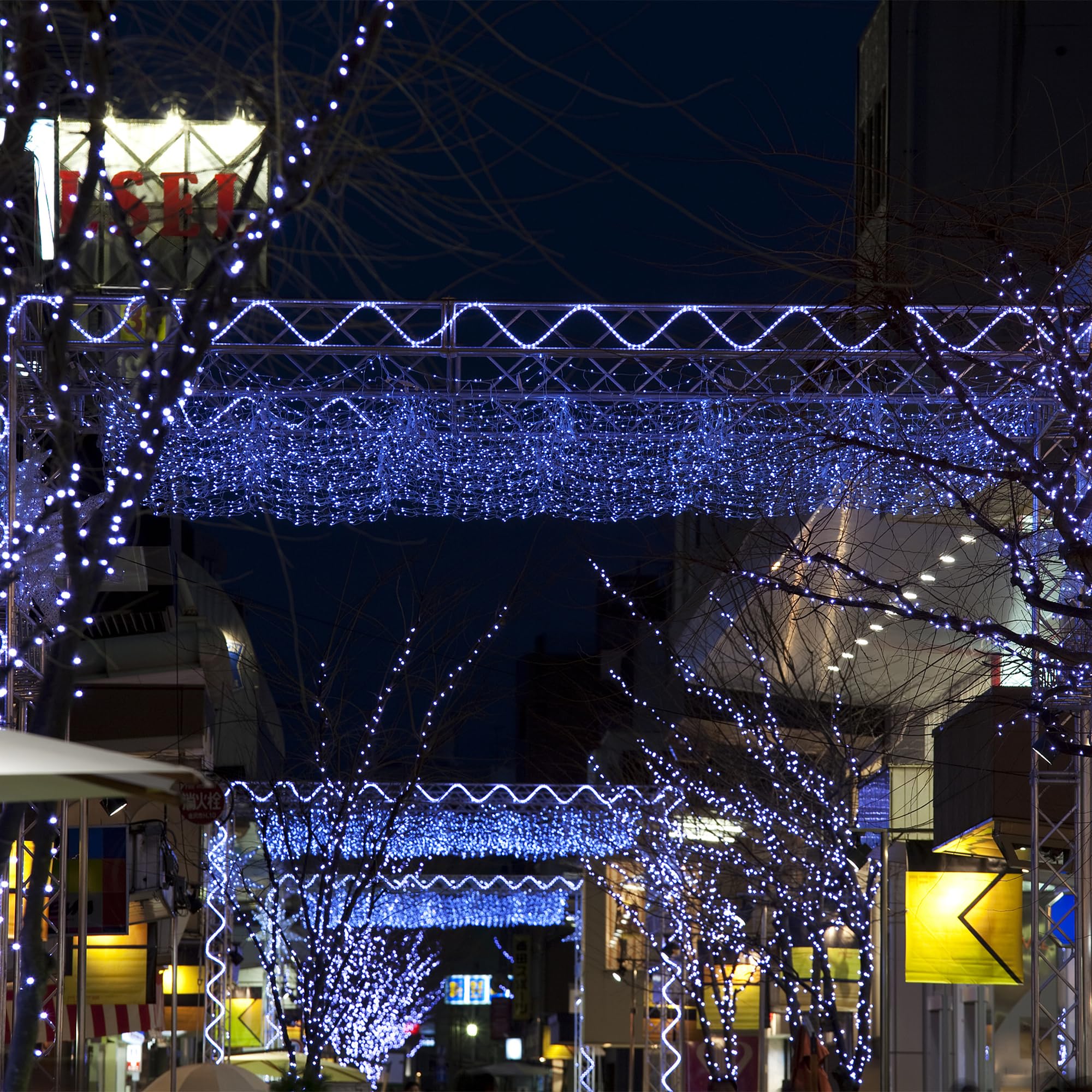 Flechllary 100 LED Christmas Lights, 39FT Cold White Indoor/Outdoor String Lights with 8 Modes, Timer, Waterproof, Model TZWG