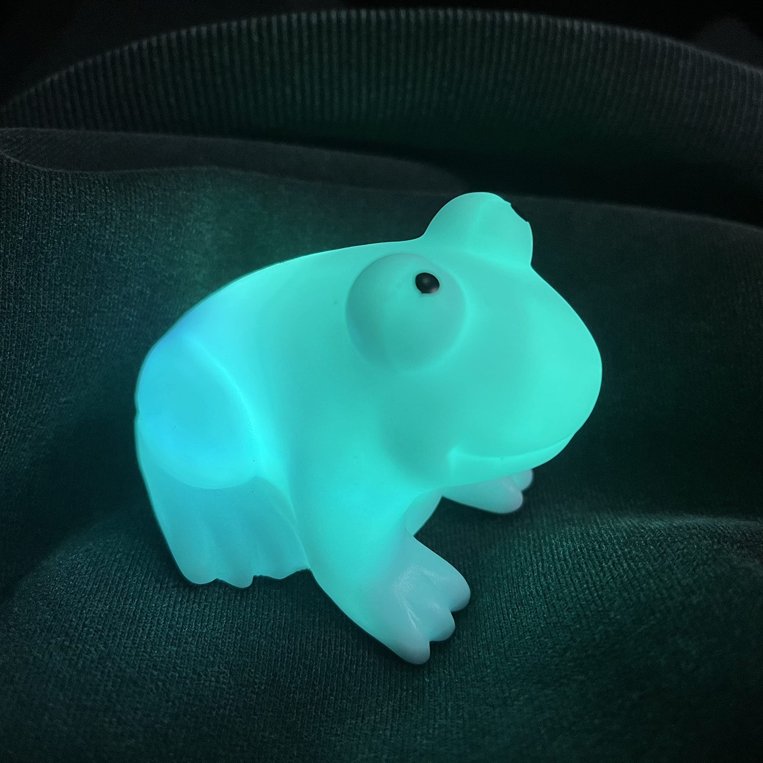 Frog Night Light, Cute Frog LED Creative Color Changing Decoration Colorful Night Lamp for Children Room