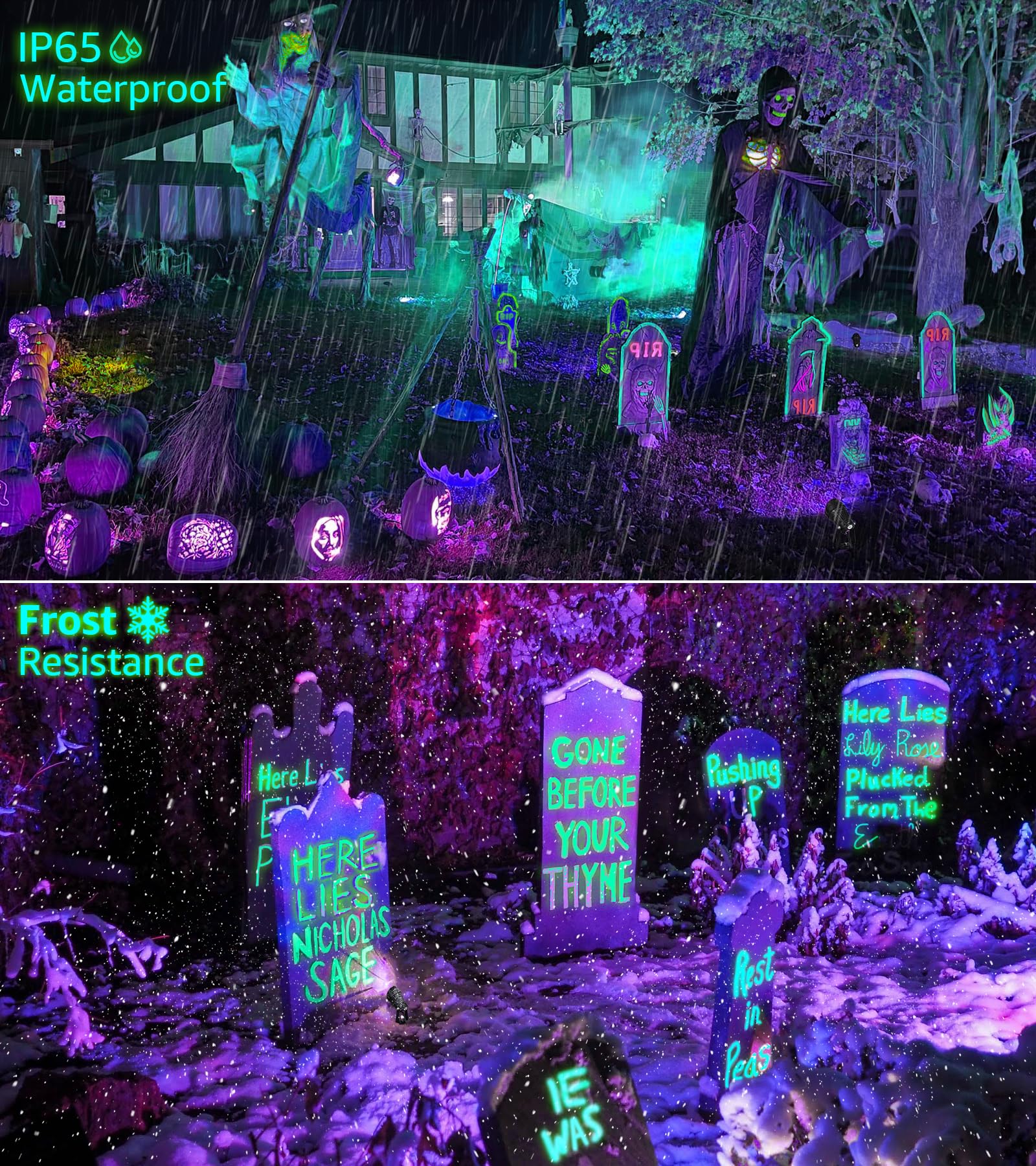 SUNVIE Outdoor Blacklight Spotlight 10W with Photocell Sensor, Waterproof, Purple, Aluminum, Model CHZP1001, 1 Pack