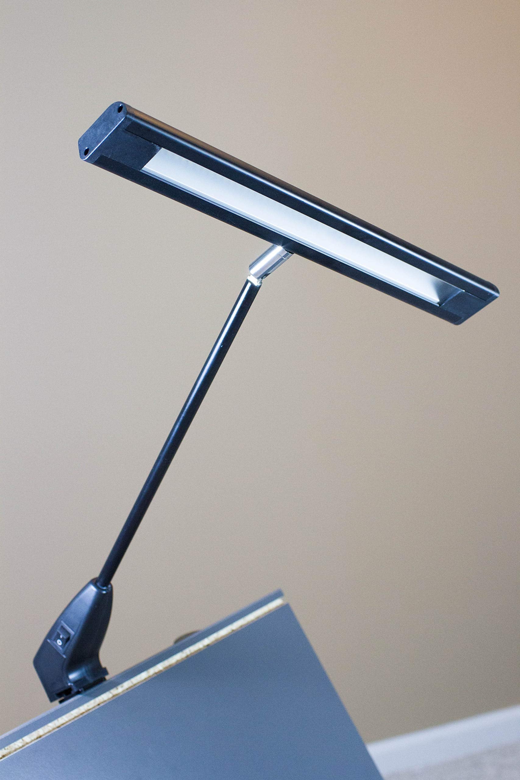LEDUPDATES LED Light for Popup Booth Exhibit, UL Listed Power Supply, Aluminum, Black, Model TL-20, 2pcs