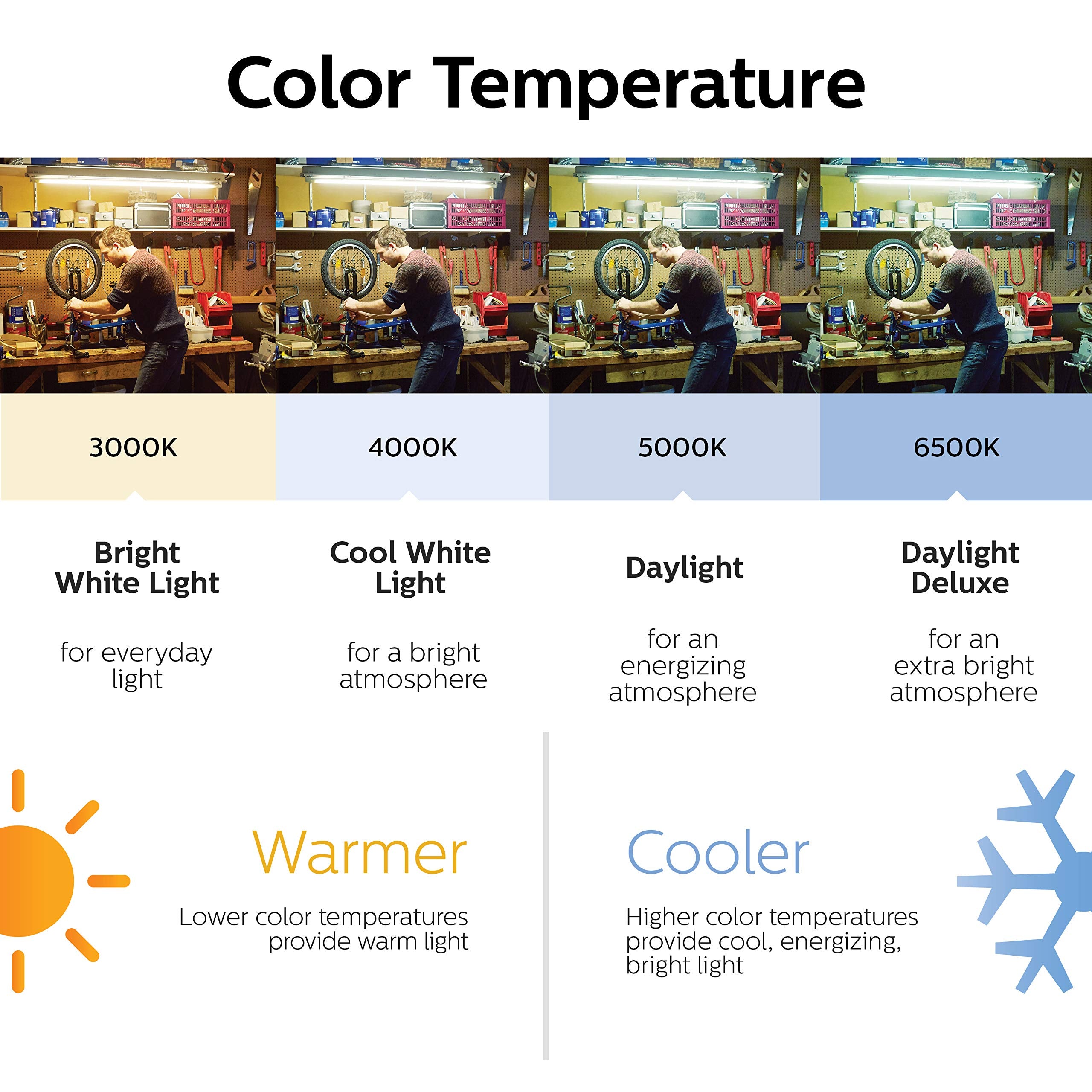 Philips Led 281790 32W T8 Cool White 4100K Alto Linear Fluorescent Light Bulb (30 Pack), 4'