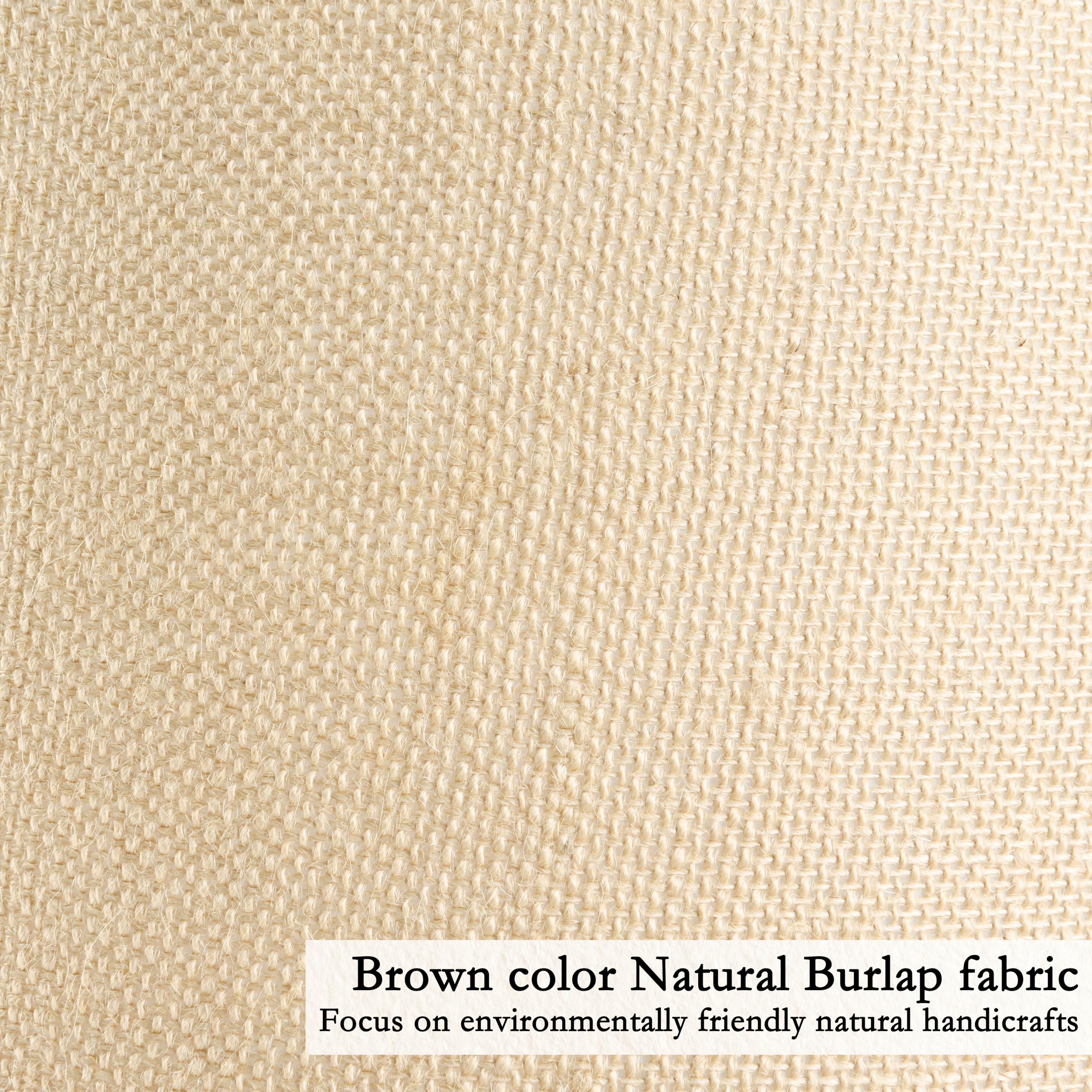 Go&So Set Of 2 Lamp Shades For Table Lamps Floor Lamps Rustic Brown Drum Lampshades- 13'' Top X 13'' Bottom X 10'' High (Spider)