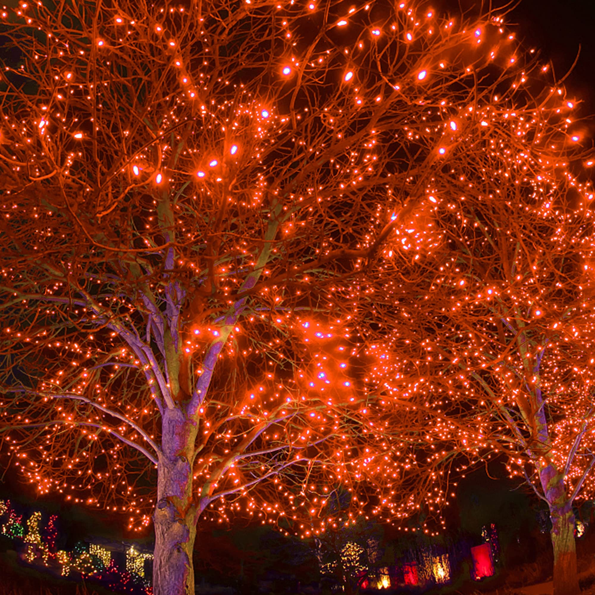 Twinkle Star, 200 Led Indoor Outdoor String Light 66 Ft For 8 Modes Waterproof For Indoor Outdoor Christmas Tree Wedding Party B