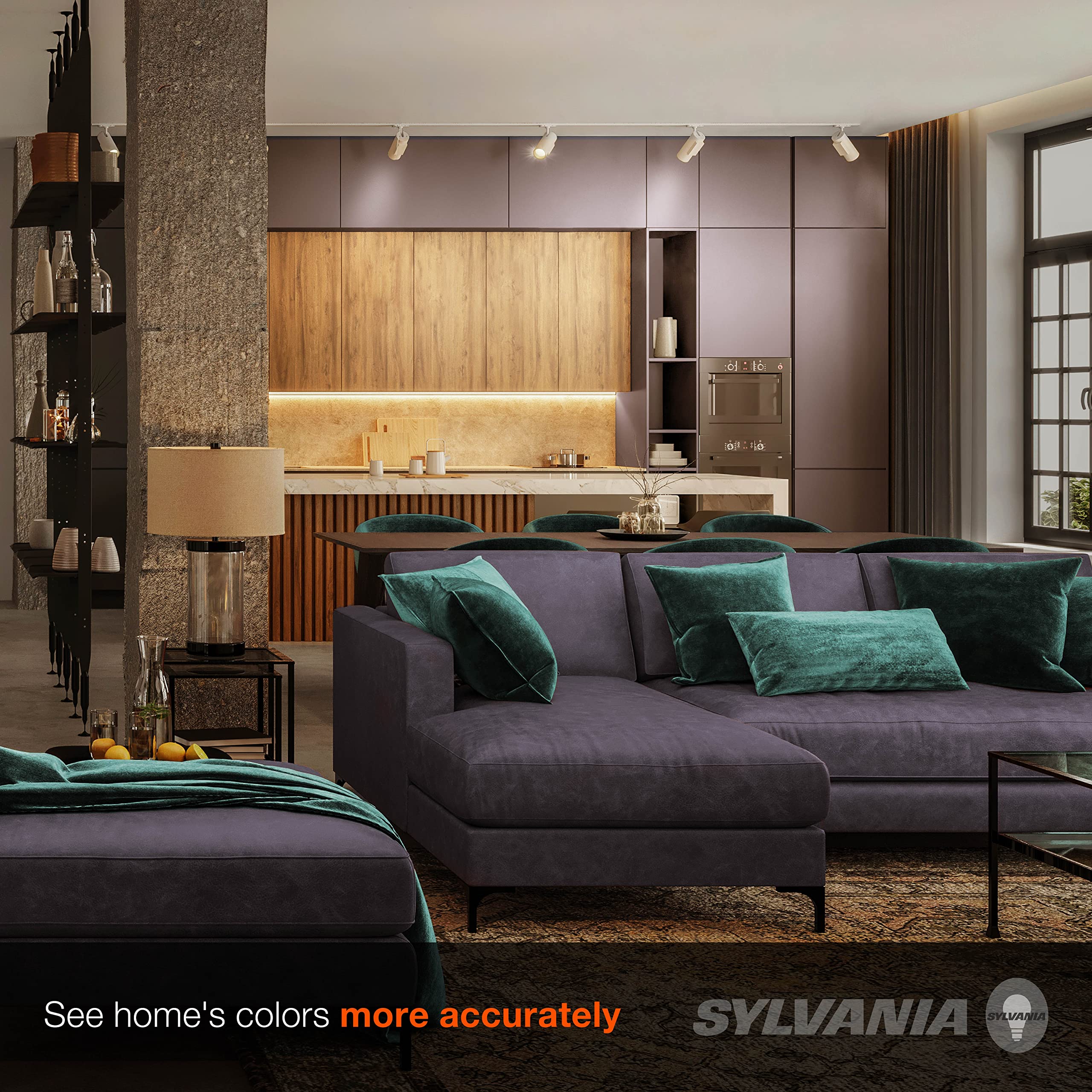 Sylvania Mr16 Led Flood And Spot Light Bulb  5W  35W Equivalent  Non-Dimmable  350 Lumens  3000K  White - 3 Pack (79129)