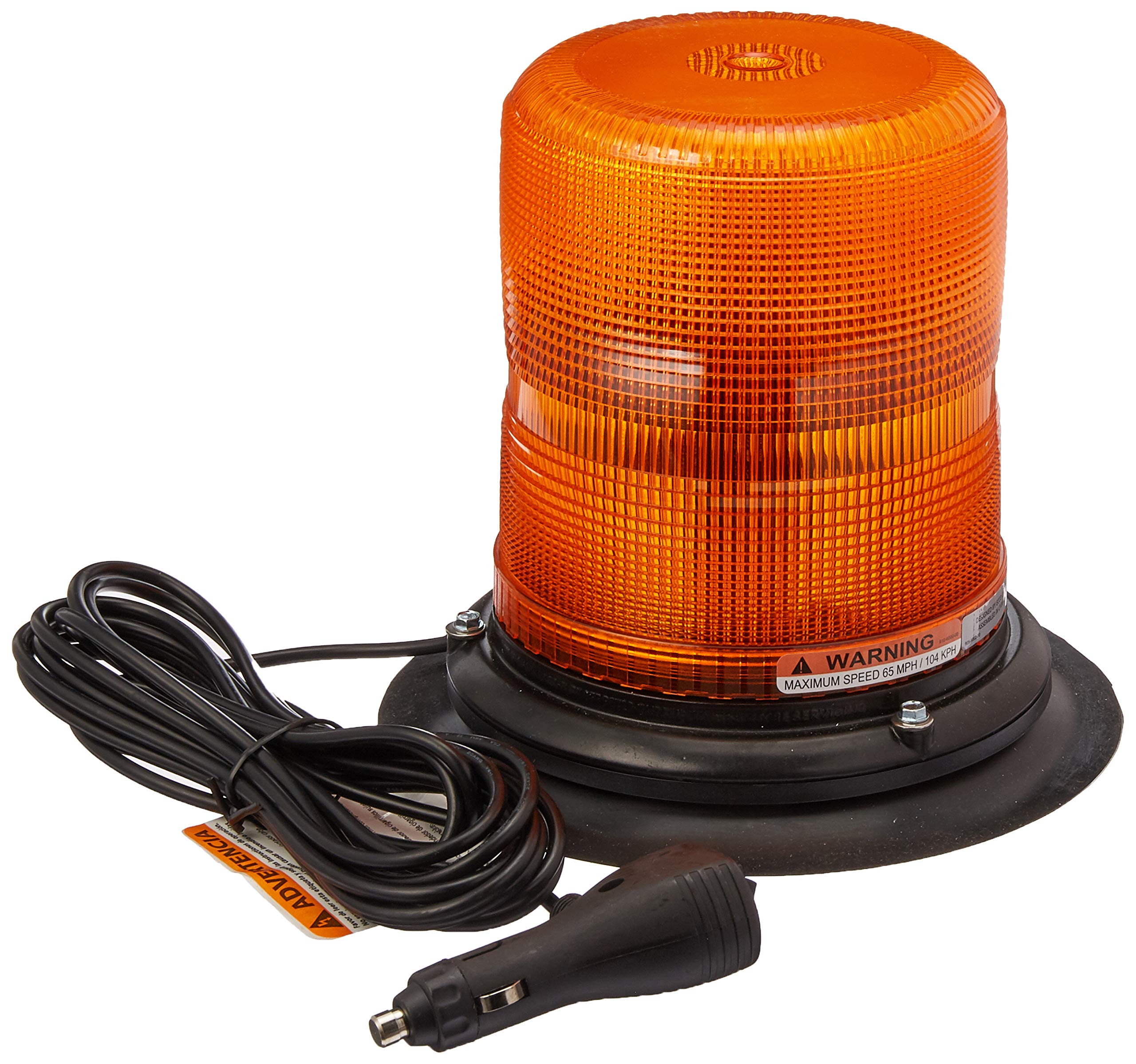 Ecco Beacon Light,Amber,7 H 7970A-VM - 1 Each