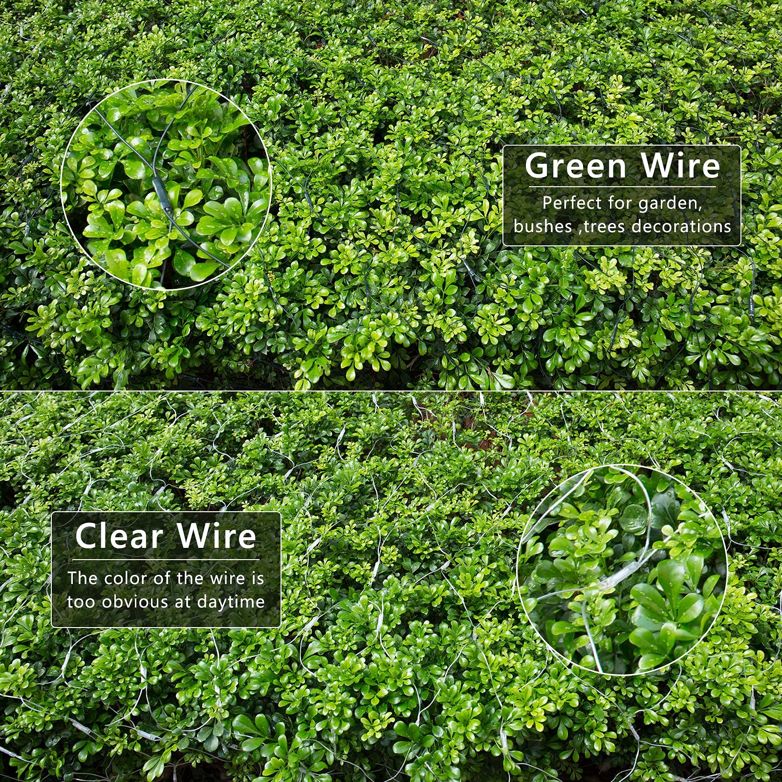 Joomer Christmas Net Lights - 360 LED Waterproof Mesh Lights, 12FT x 5FT, Green Wire, 2PACK, 8 Modes, Timer