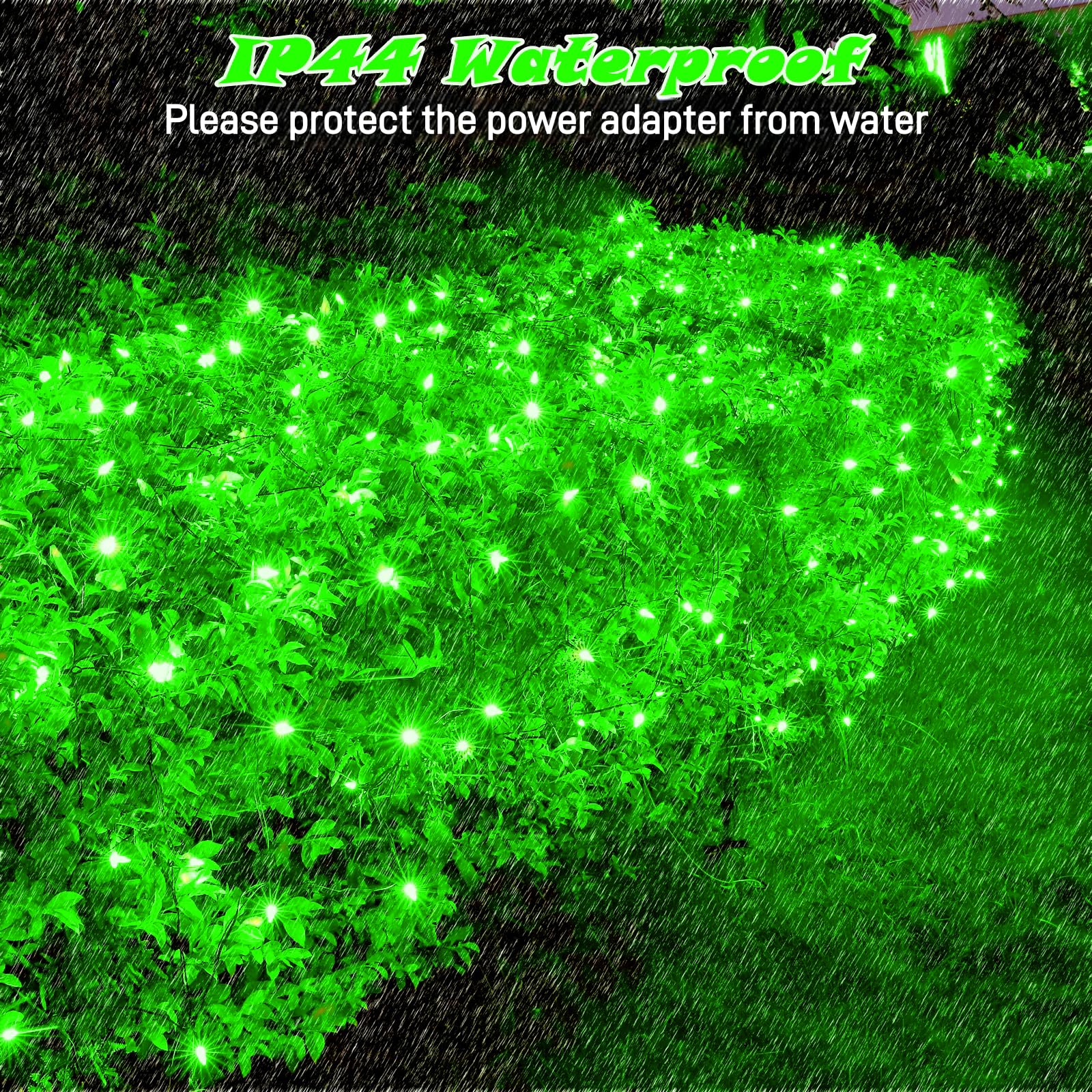 Meteds Led Christmas Net Lights Outdoor,120 Led 6Ftx4Ft Connectable Waterptoof Christmas Lights For Bushes Fence Tree Shrub Yard