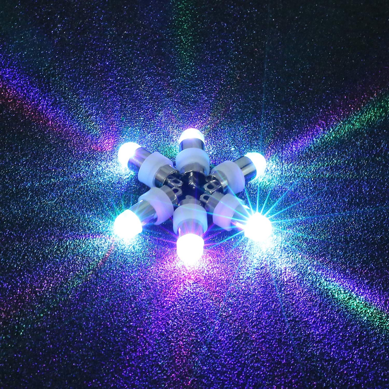Yizhet 30-Pack LED Lights, Mini Battery Powered Party Lights, Multicolor, Model FSK—001