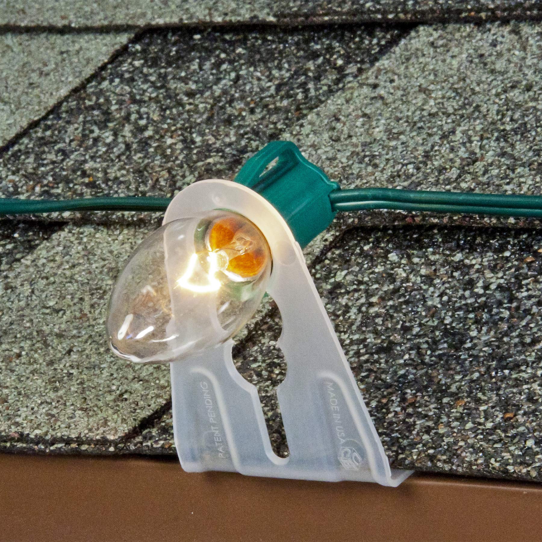 Adams Commercial Christmas Hardware Shingle Speed Tabs, White, Polypropylene, 5110-99-5635