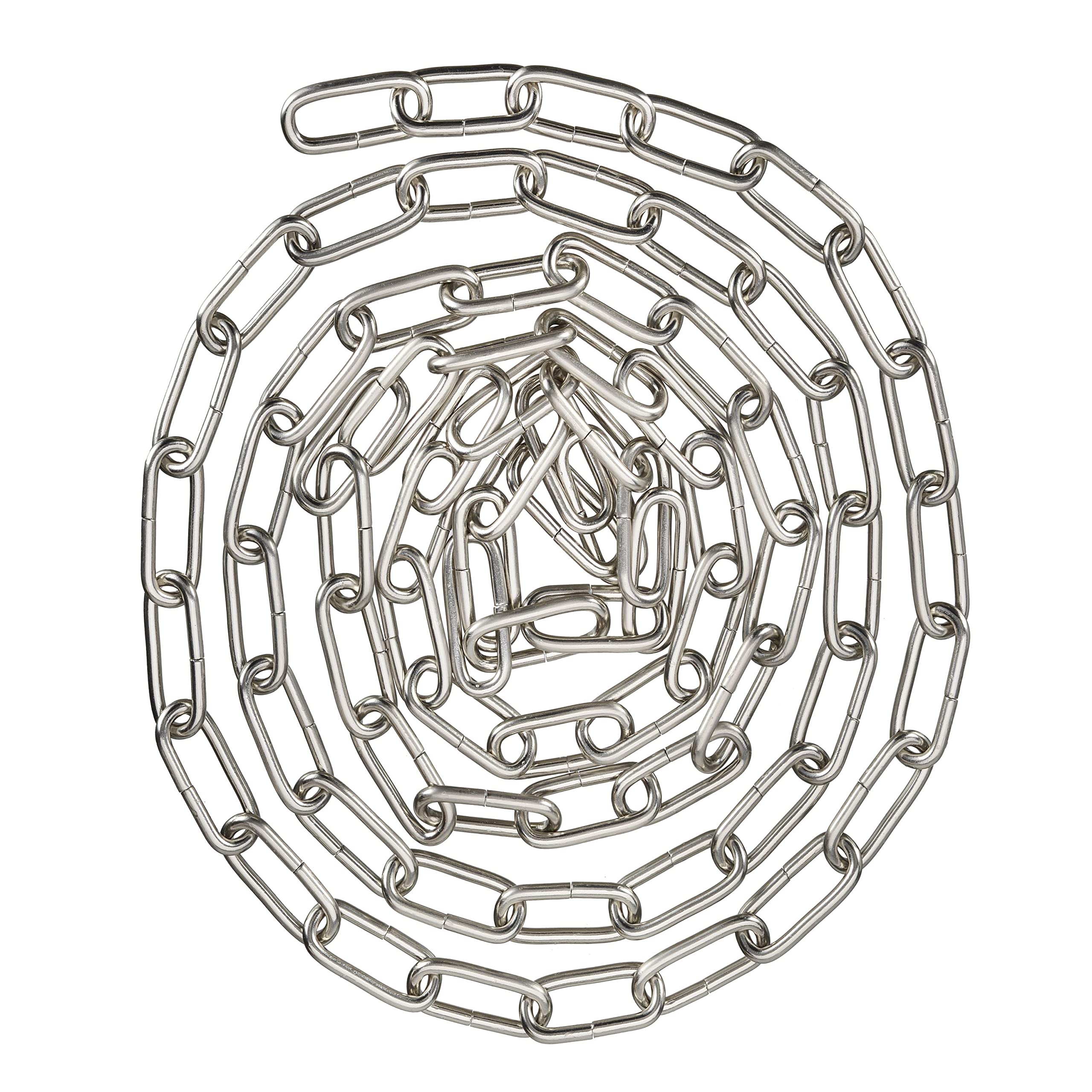 Aspen Creative 21105-21,Steel 10 Feet Heavy Duty Chain for Hanging Up Maximum Weight 120 Pounds-Lighting Fixture/Swag Light/Plan