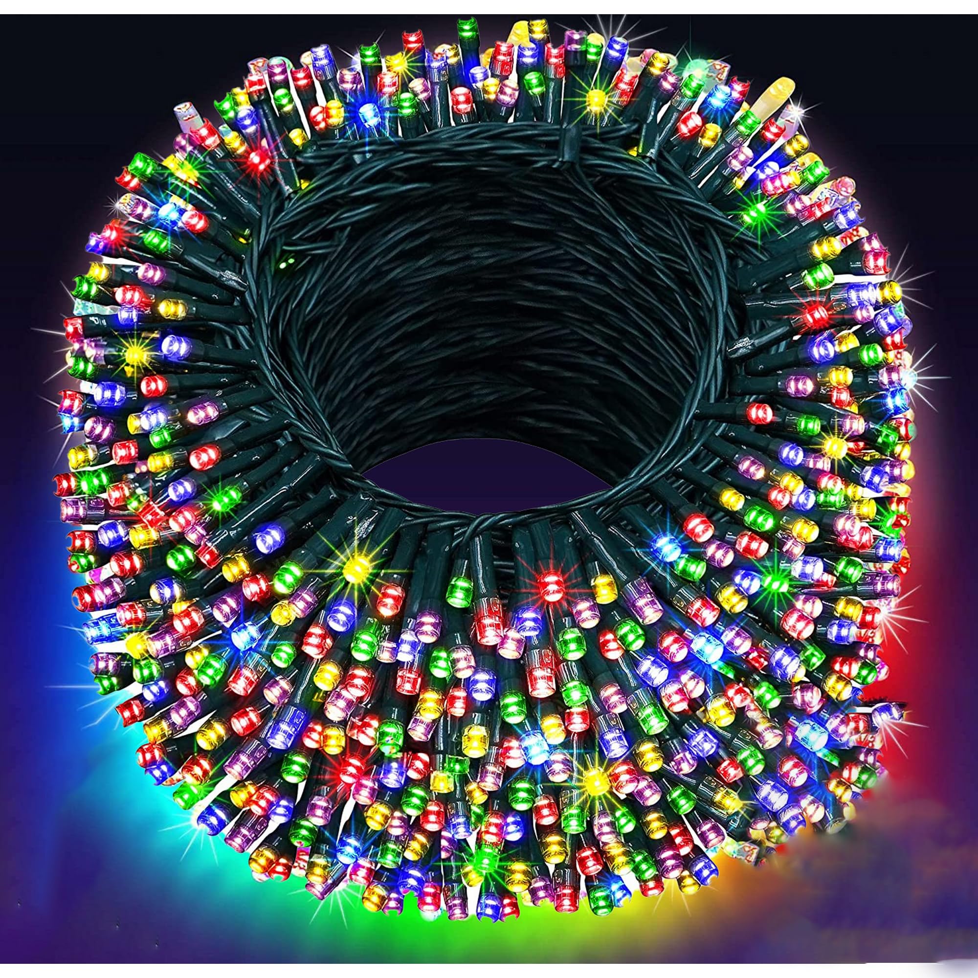 VERVENIX Copper 55 Meter Serial String Led Light Comes with 8 Modes Changing Controller for Indoor & Outdoor Home Decoration, Di