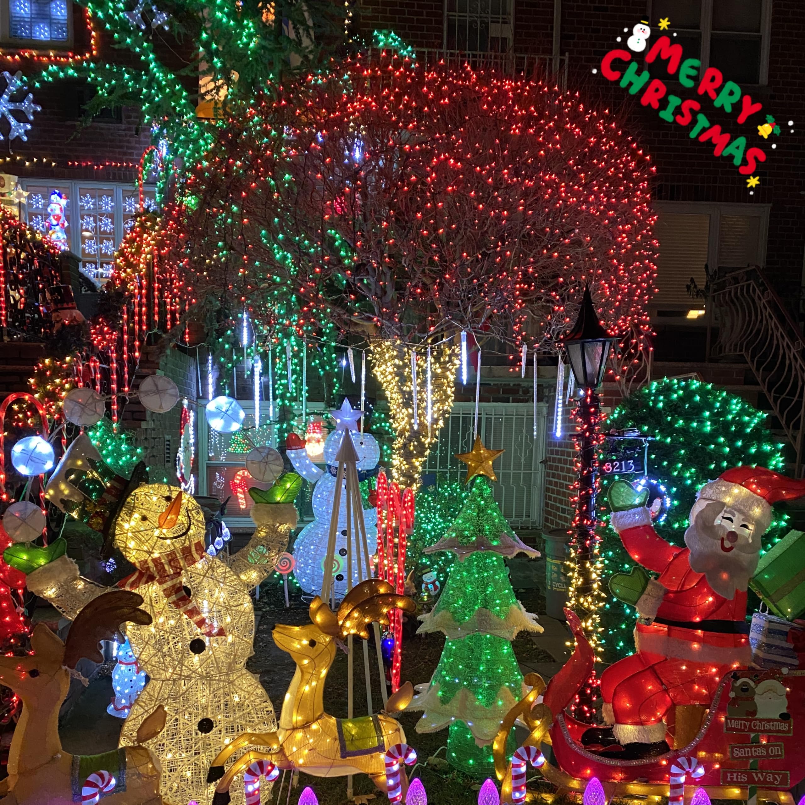 Yeguo 165Ft 500 Led Red Christmas Lights Outdoor, Green Wire String Lights Indoor, Twinkle Tree Lights Plug In With Memory Timer