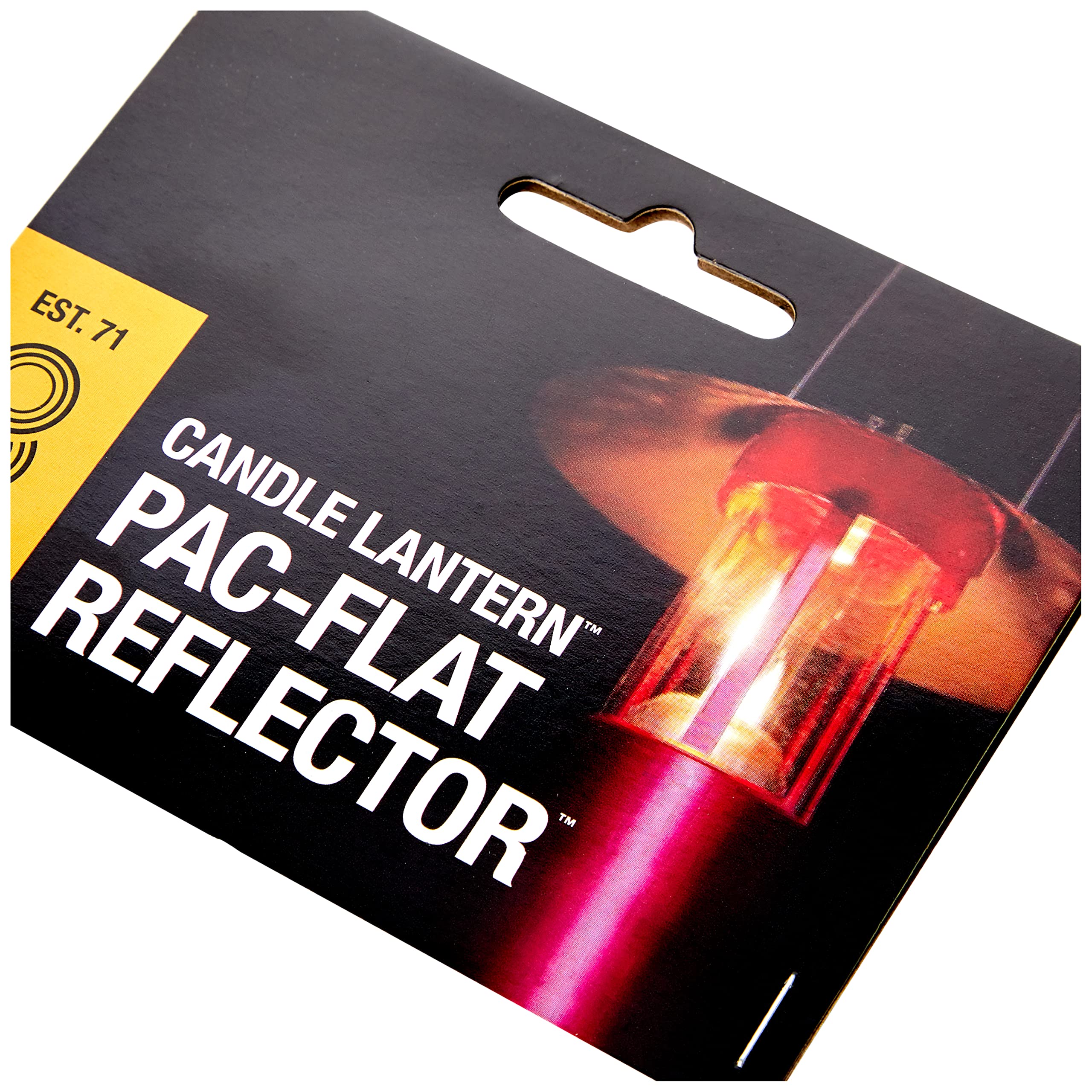UCO Pac-Flat Reflector - Aluminum Candle Lantern Accessories, Count of 2, Silver, Model L-REF-PACFLAT