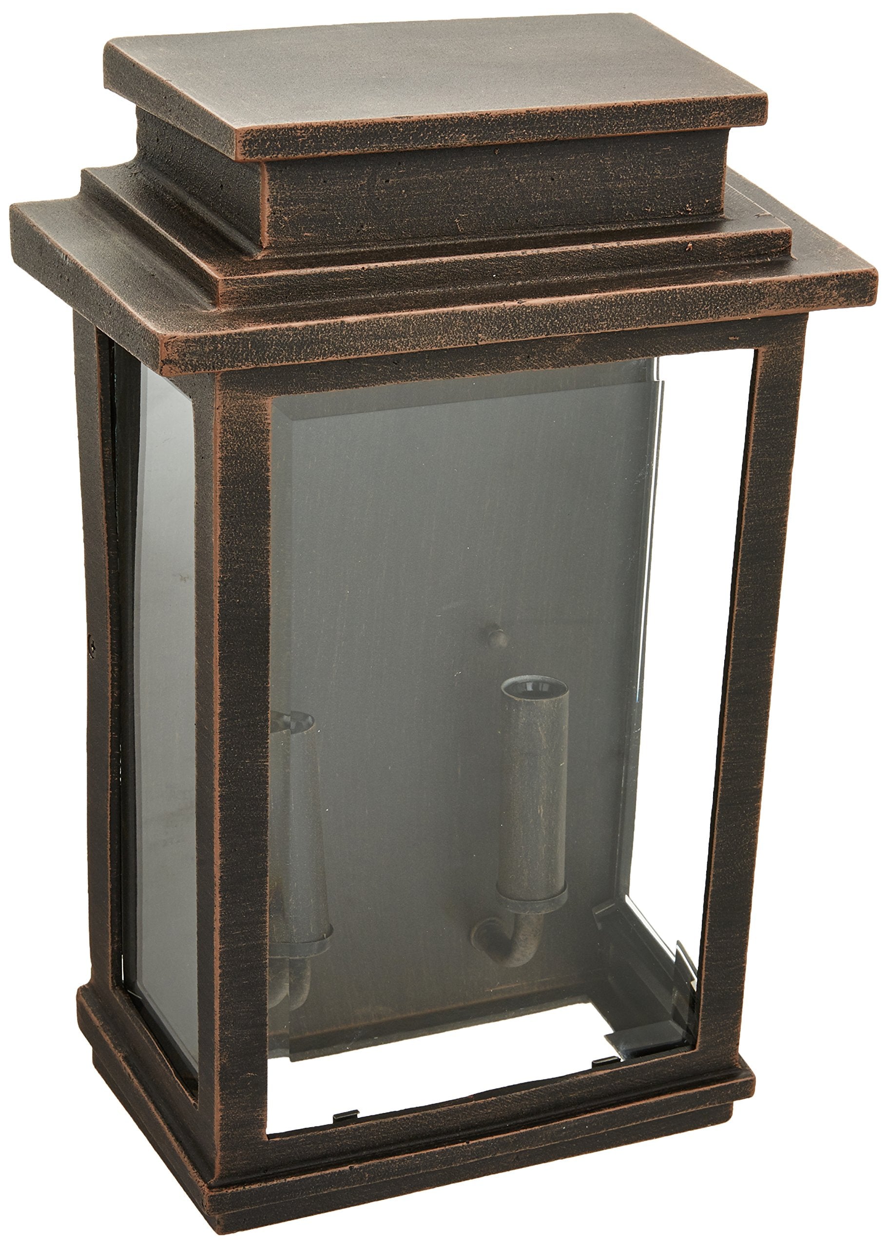 Art Craft Lighting Fremont Outdoor Wall Sconce, Oil-Rubbed Bronze, 13.5inx7inx5in, Model AC8391ORB
