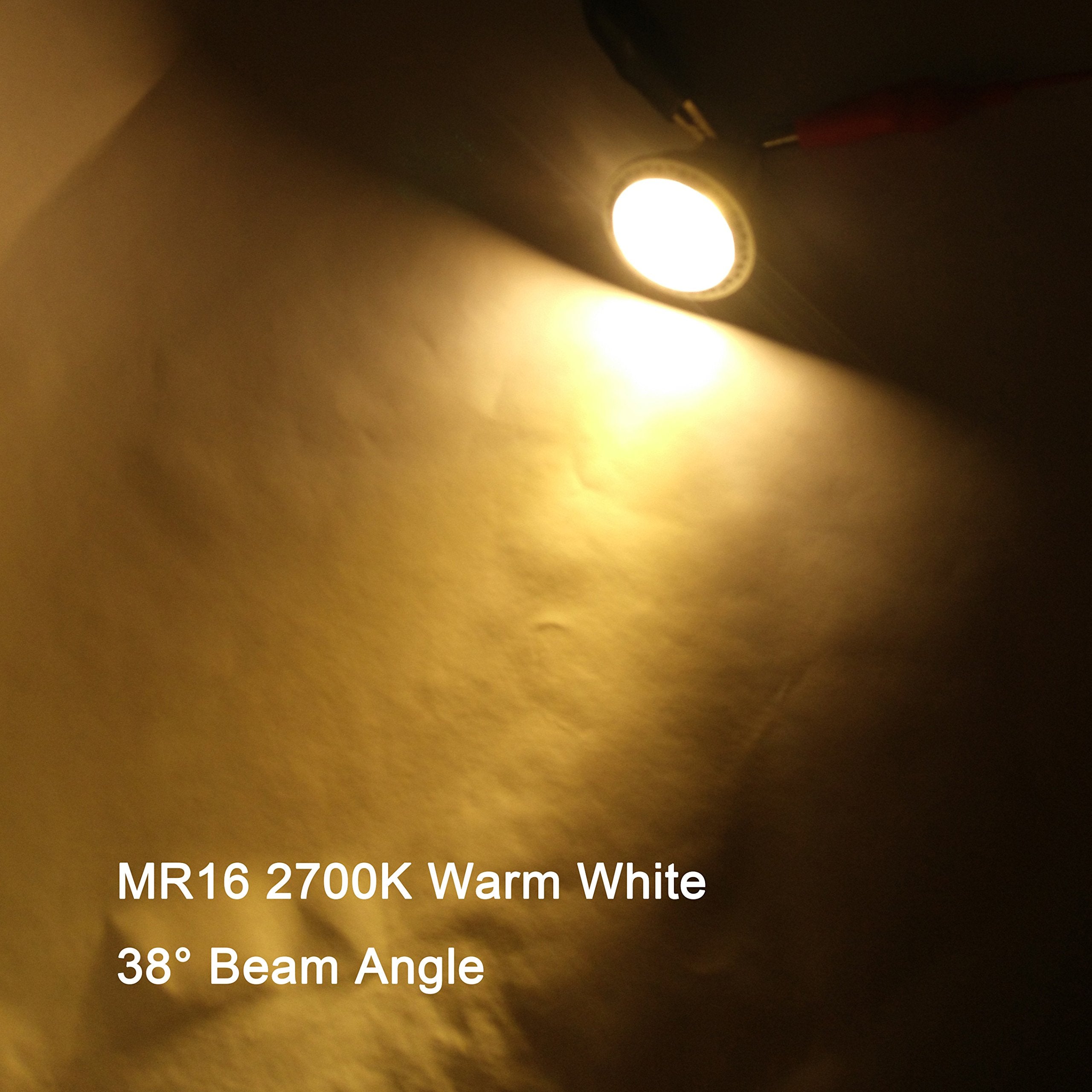Alide Short Mr16 Gu5.3 Led Bulbs 3W Height 1.9Inch Replace Mr16 20W 30W Halogen 12V Low Voltage 2700K Soft Warm White Mr16 Spotlight Bulb For Outdoor Landscape Yard Track Lighting 300Lm 38 Deg 6 Pack