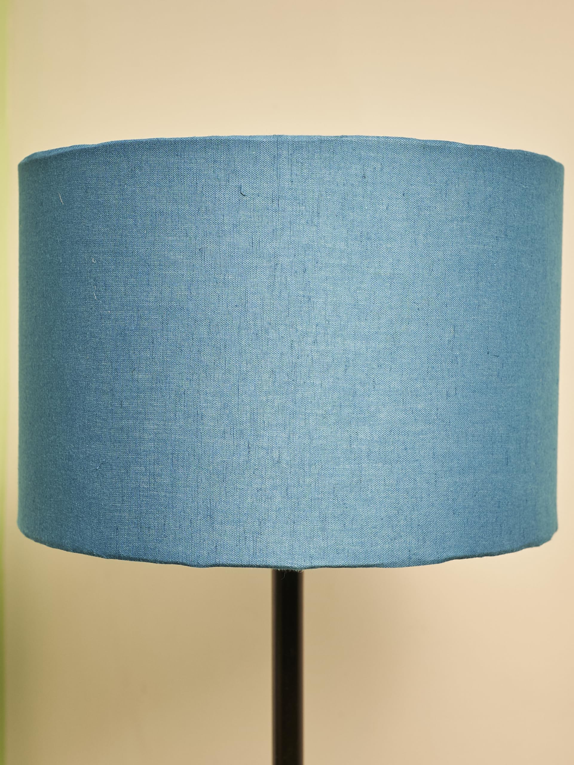 Crosscut Furniture Metal Floor Lamp with 3 shelves (Royal Blue)