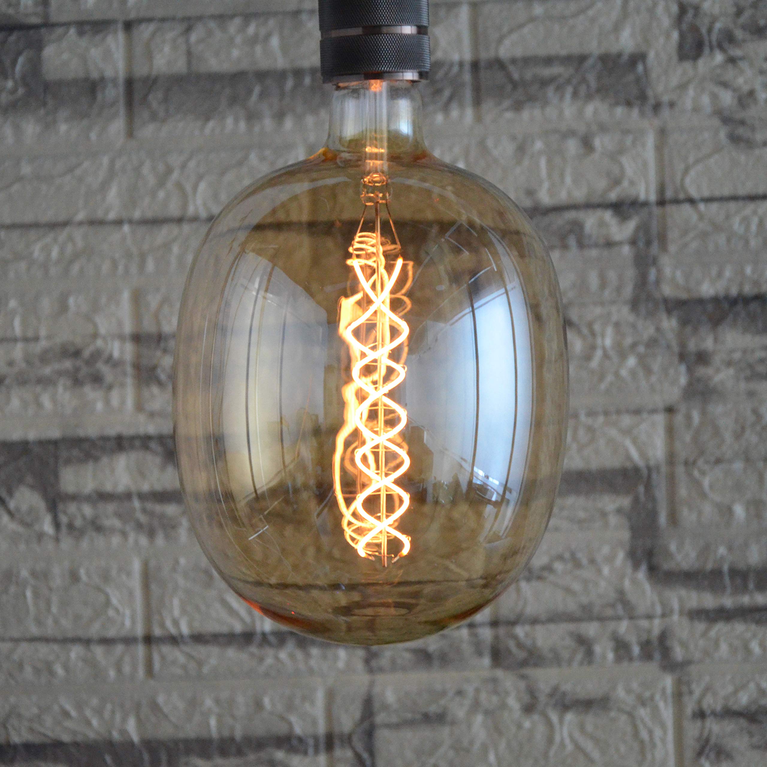 Sd Lux Oversized Vintage Giant Led Light Bulb Huge Edison Bulb- Dimmable, 8W 450Lm (50W Equi), Warm White 2200K, Medium E26 Base