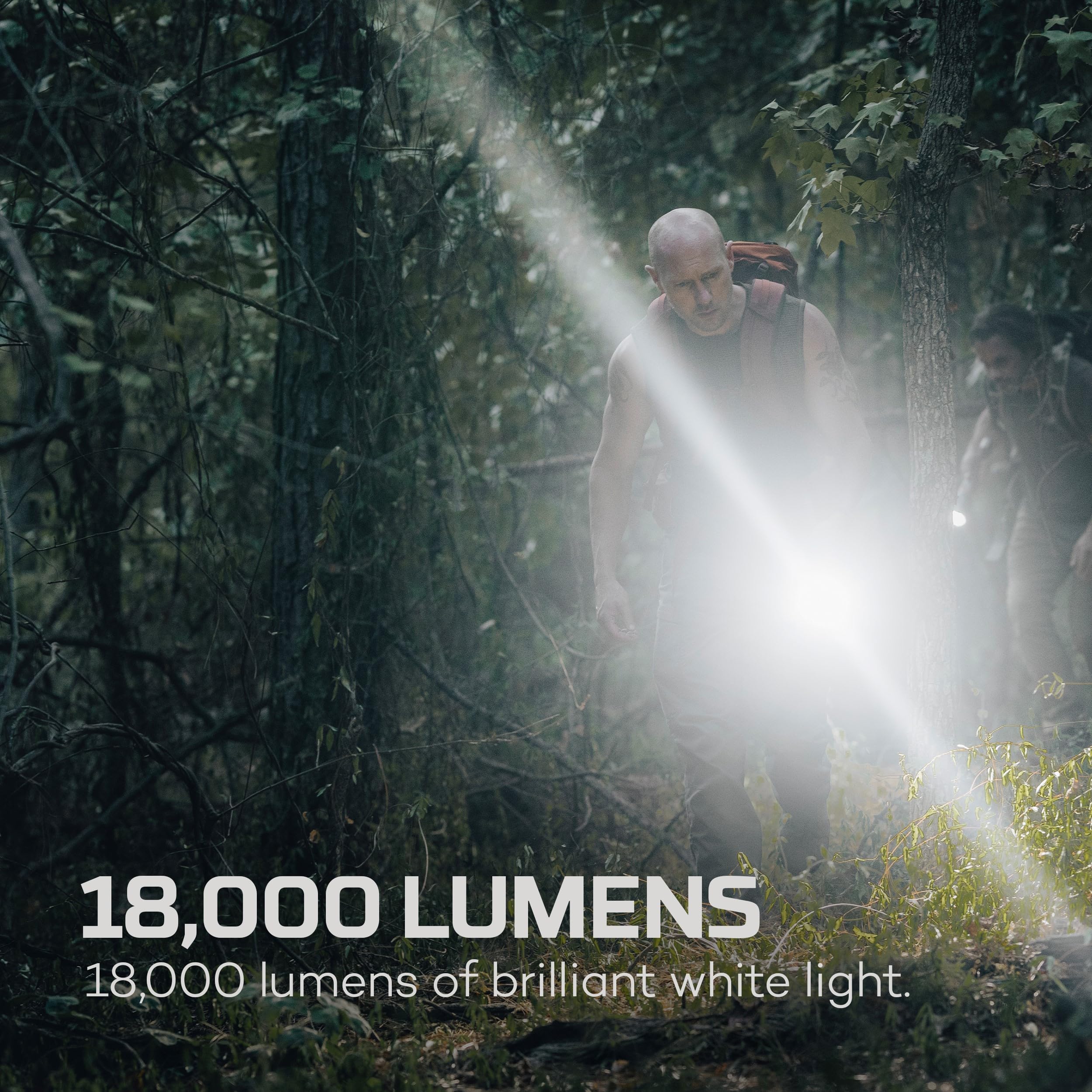 NEBO DAVINCI 18000 Mag Dial Flashlight - 18000 Lumens, 5 Modes, Rechargeable, Waterproof for Hiking, Camping, Tactical Self Defense