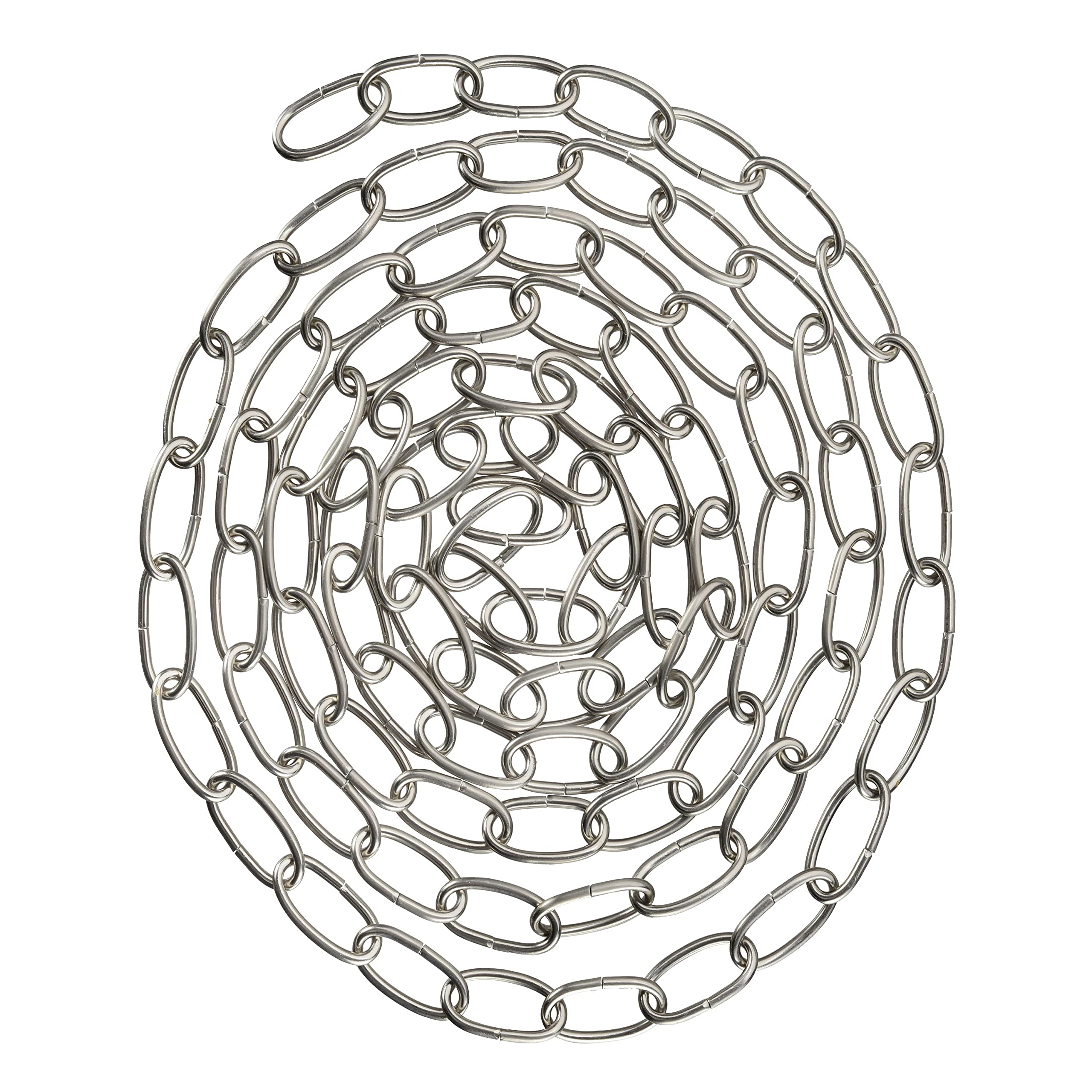 Aspen Creative 21106-11,Steel 10 Feet Heavy Duty Chain for Hanging Up Maximum Weight 50 Pounds-Lighting Fixture/Swag Light/Plant