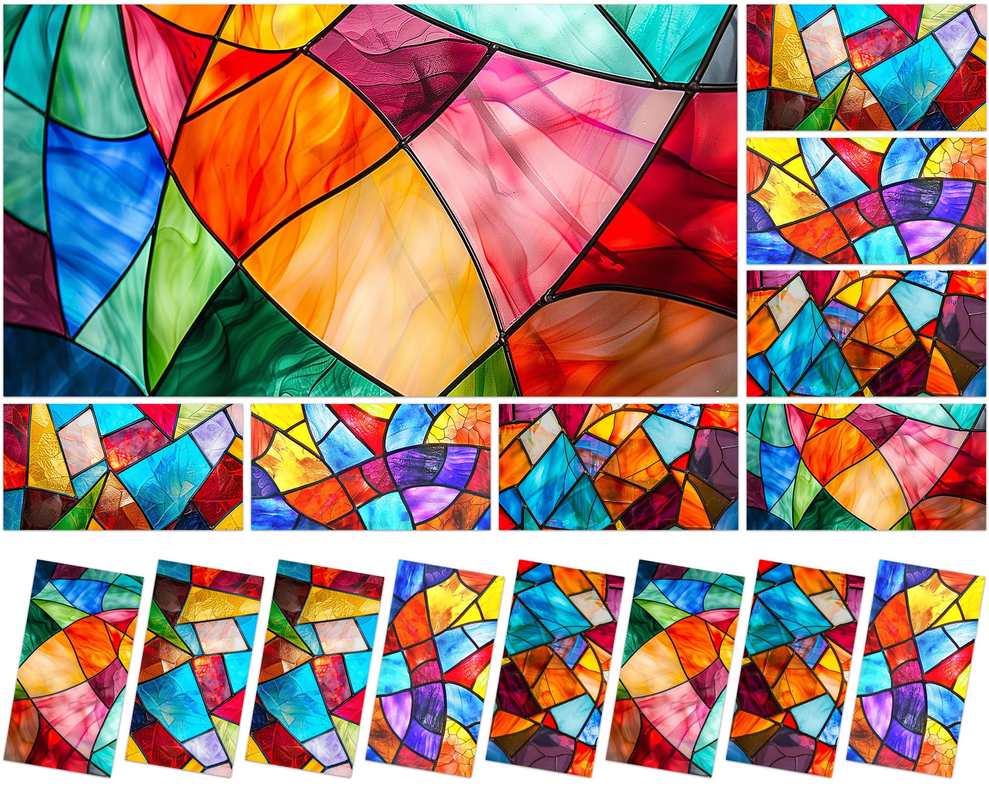 8 Pcs Fluorescent Light Covers with 80 Magnets Decorative for Classroom Ceiling Light 4 x 2Ft Magnetic Covers Filter Easy Instal