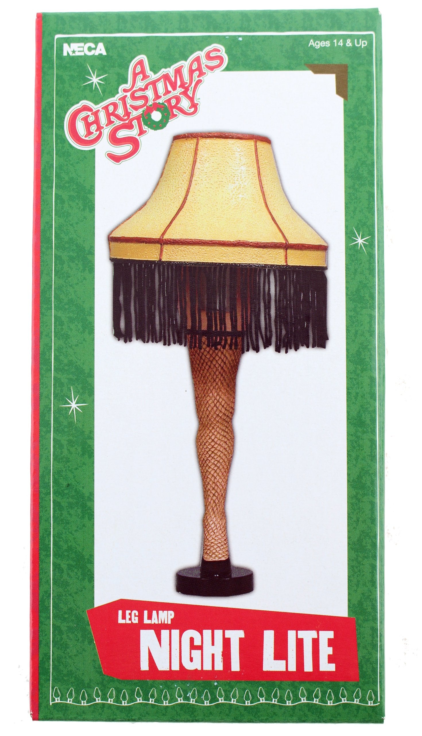 NECA Leg Lamp Nightlight, 8" Tall Gold Plastic, Model 40054