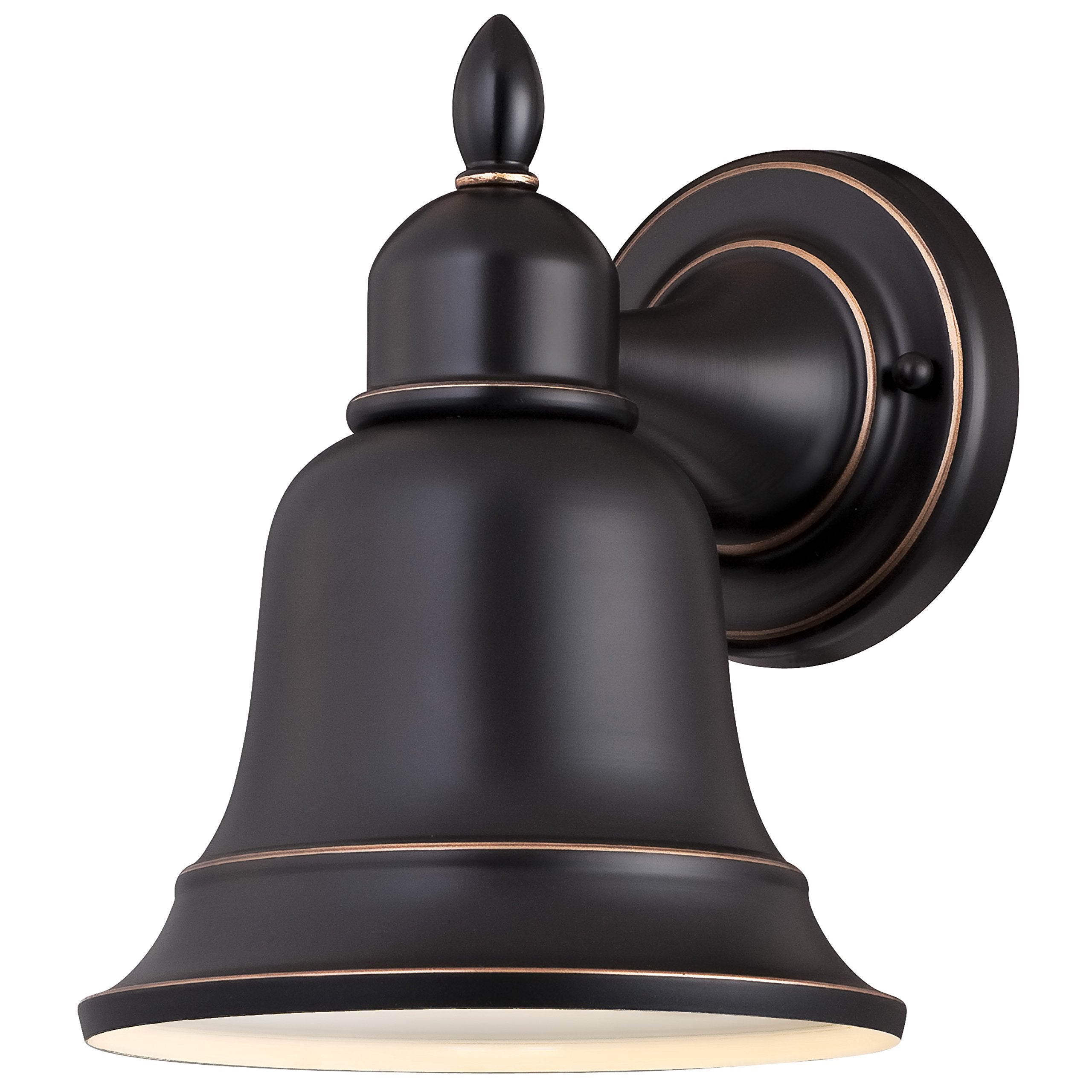 Westinghouse Wall Lantern 6204300 Alloy Steel 1-Pack Amber Bronze