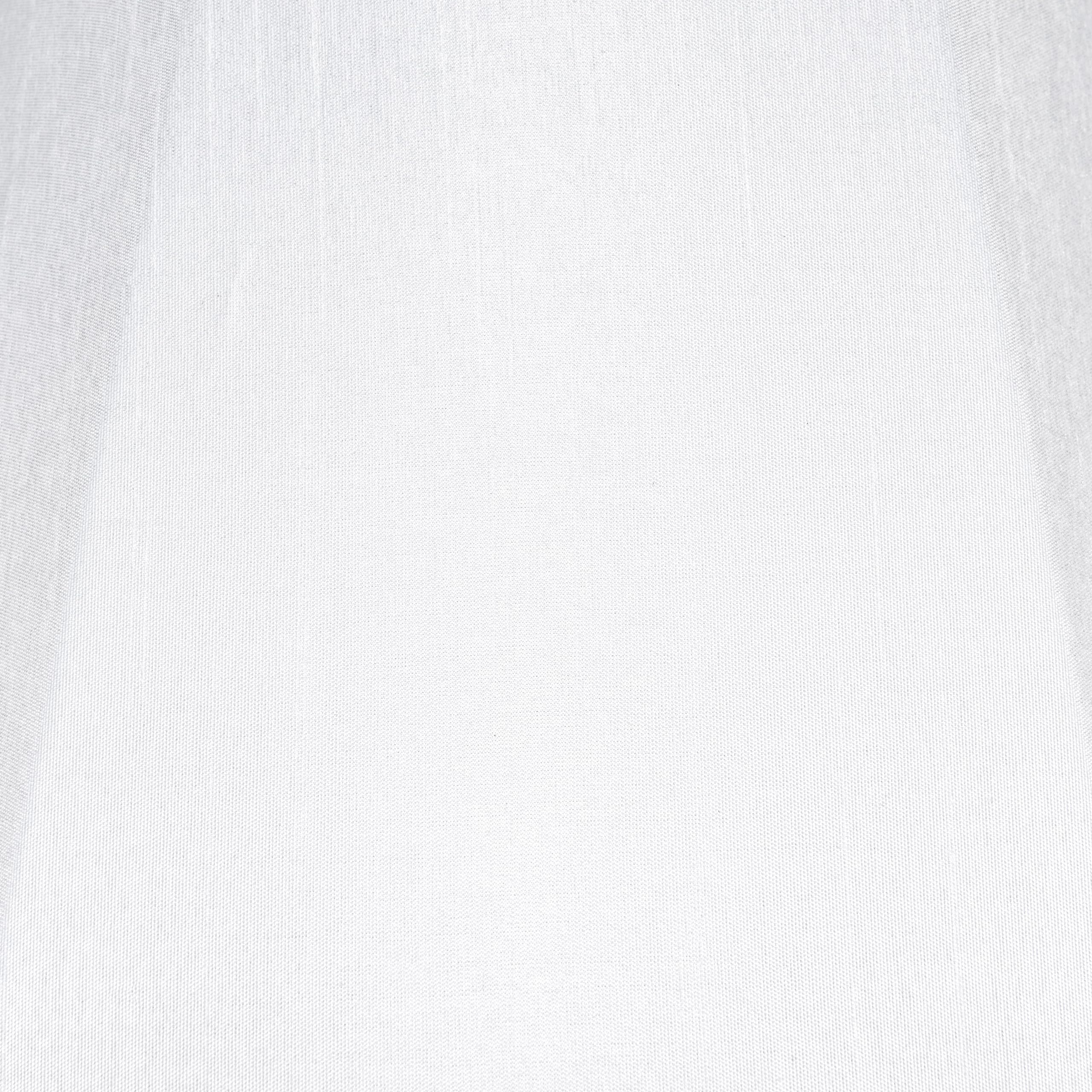 Go&So White Bell Lamp Shades Set Of 2 Meduim Lamp Shade For Table Lamp 6''Top X 13''Bottom X 10.6''High(Spider)Fabric Replacemen