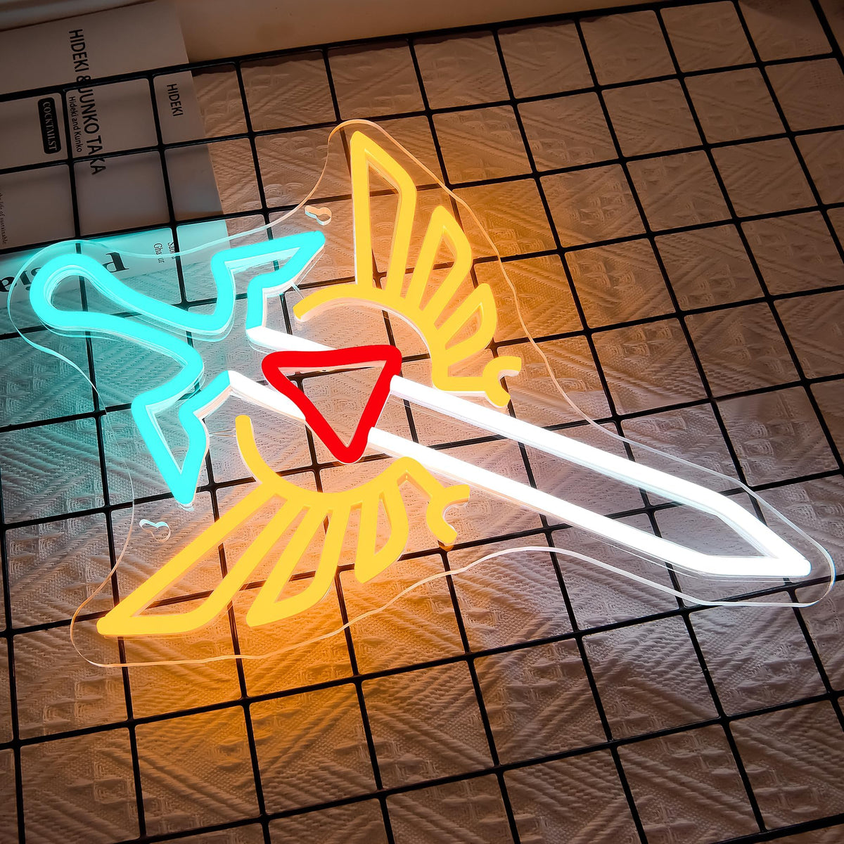 FTMGGDG Gaming decorative replica cutting edge Neon Sign - LED Wall De ...