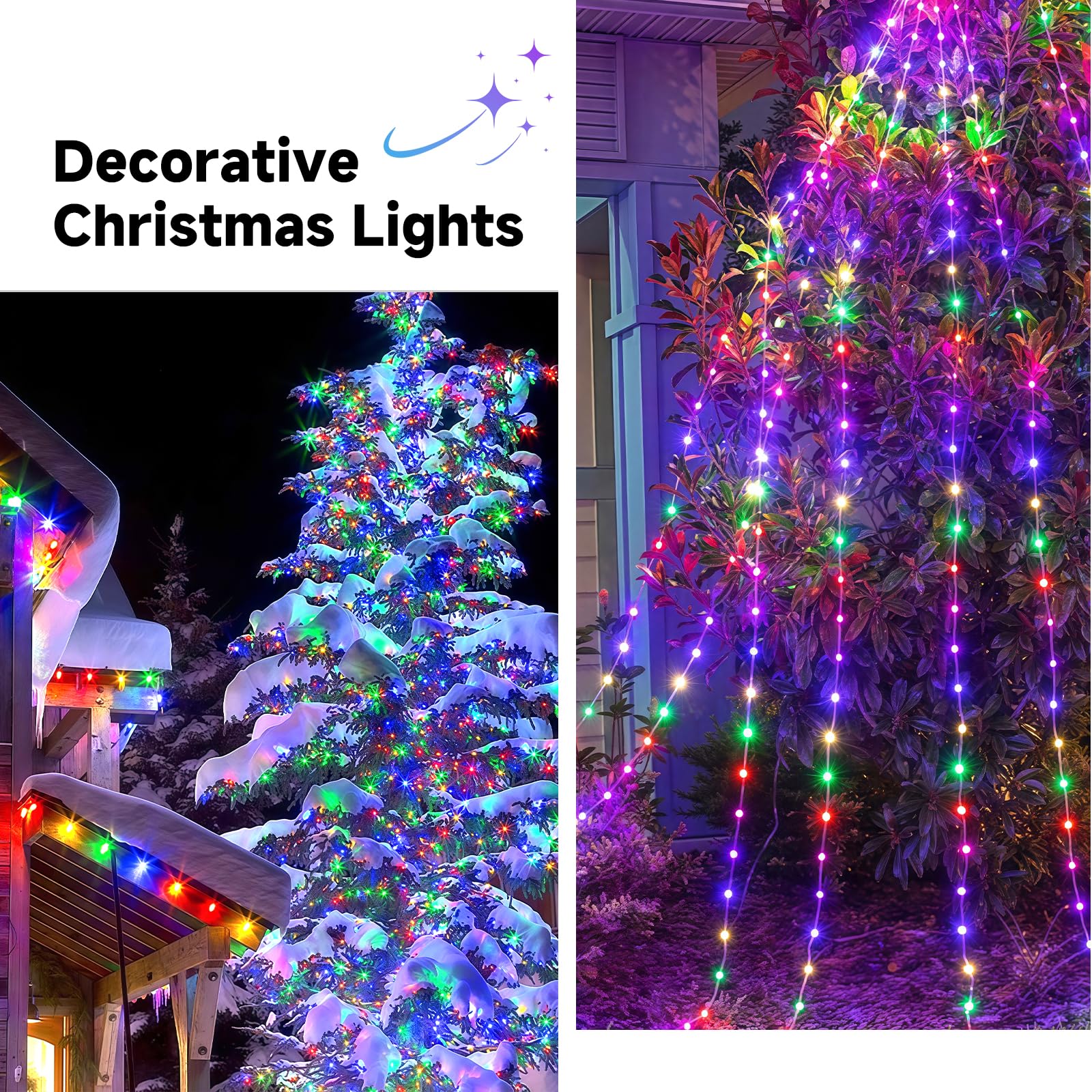 Mlambert 1500 Led Christmas Lights 492Ft  Outdoor Waterproof Dimmable Fairy Lights With Remote  8 Modes Indoor Lighting For Holiday D?Cor  Multicolor
