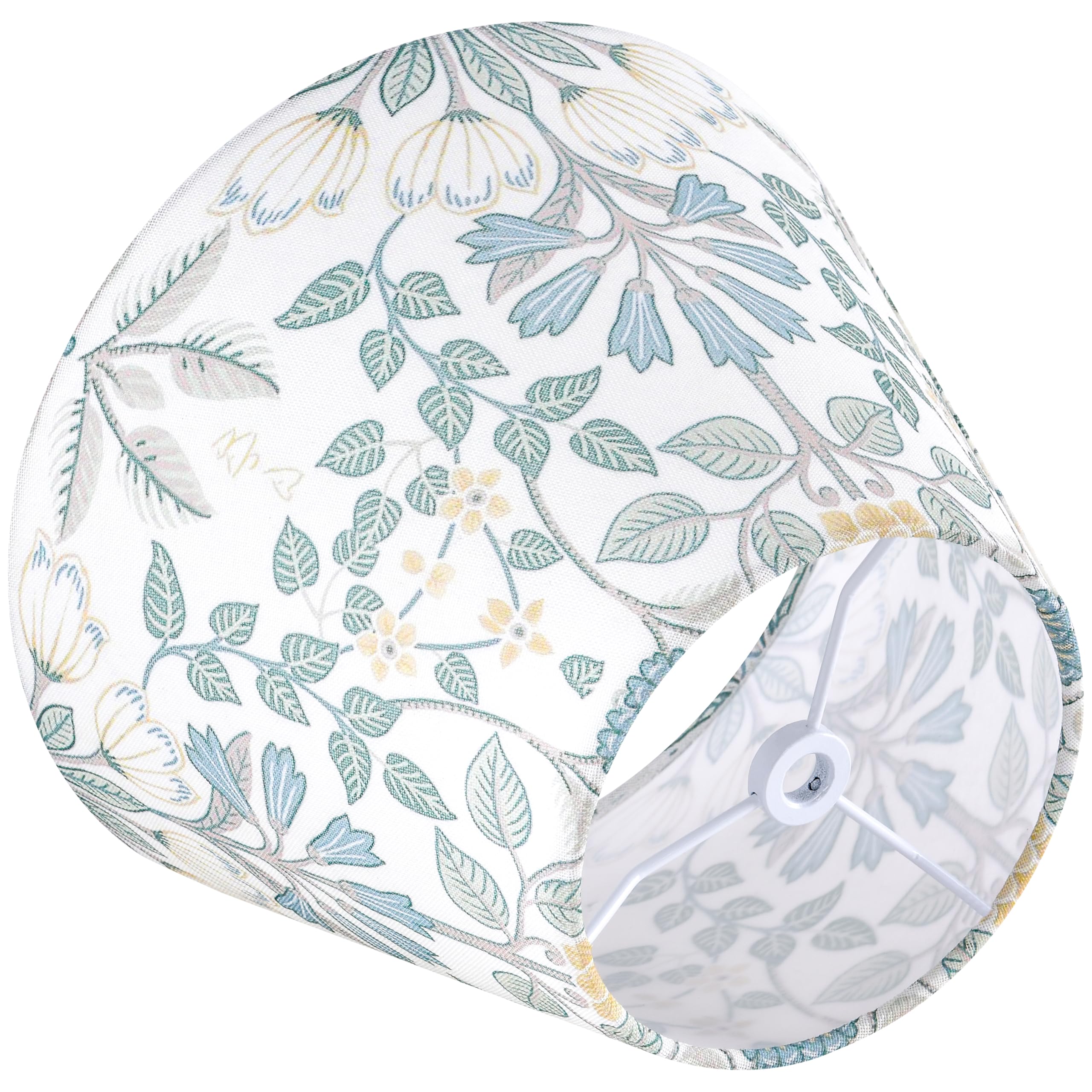 5''? 9'' ? 6.4'' Spider Printed Floral Lampshades Set Of 2 Small Bell,Art Deco Lamp Shades For Table Lamps & Wall Lamps, Modern