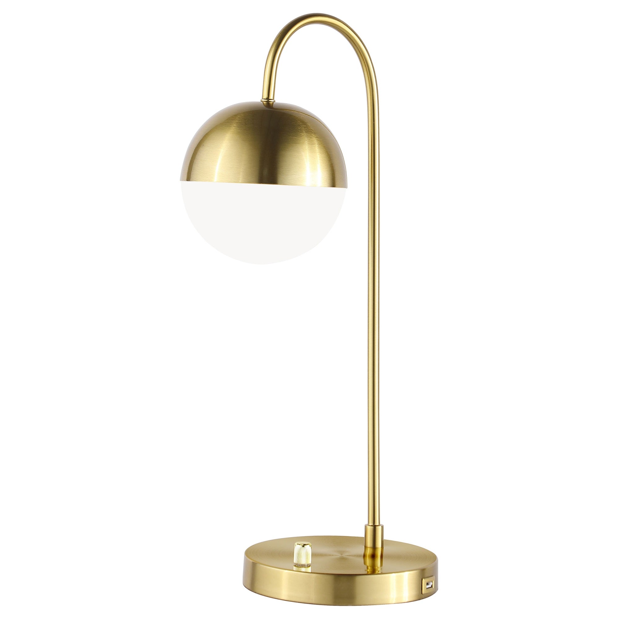 Coaster Home Furnishings Merrick Round Arched Table Lamp Gold