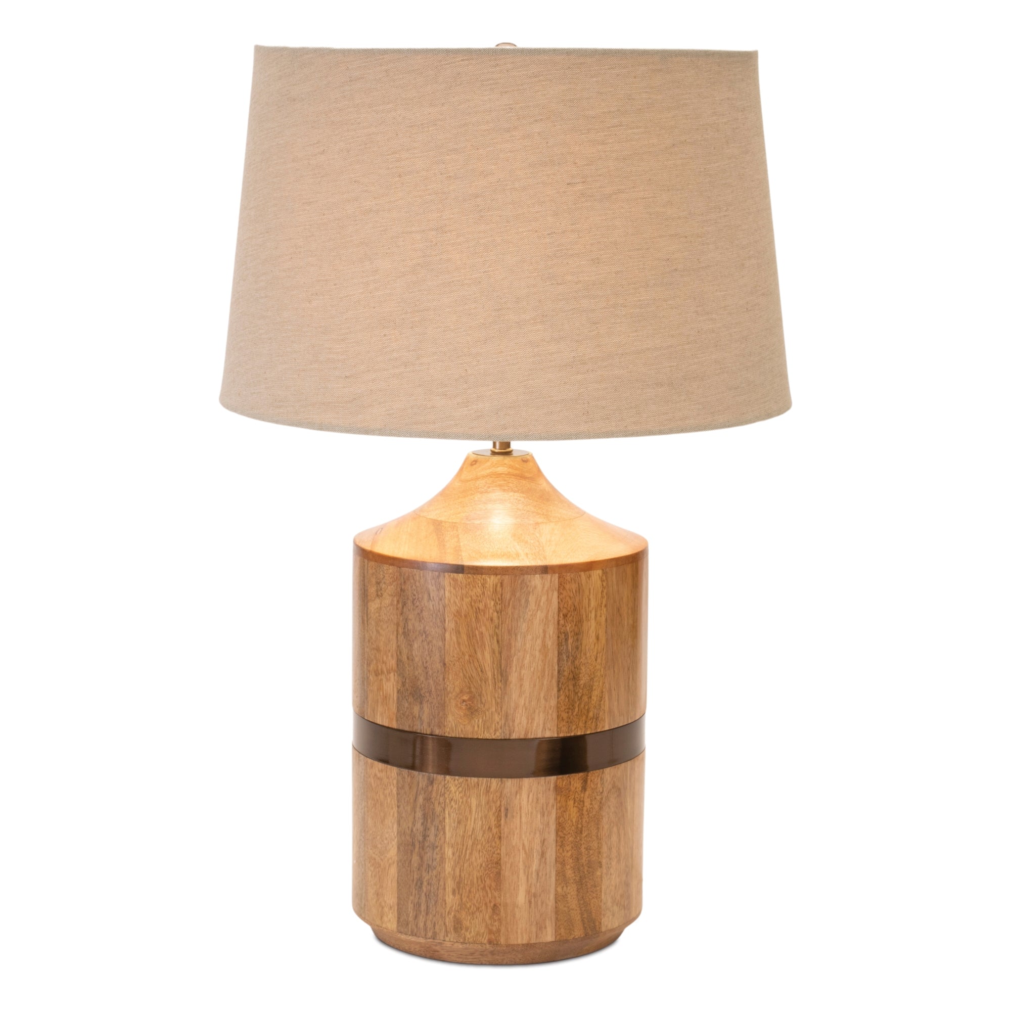 Table Lamp 22.5H Wood