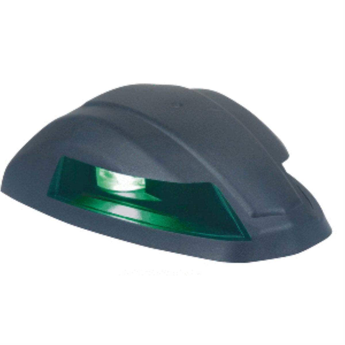 Perko 12V LED Bi-Color Navigation Light - Black Rounded