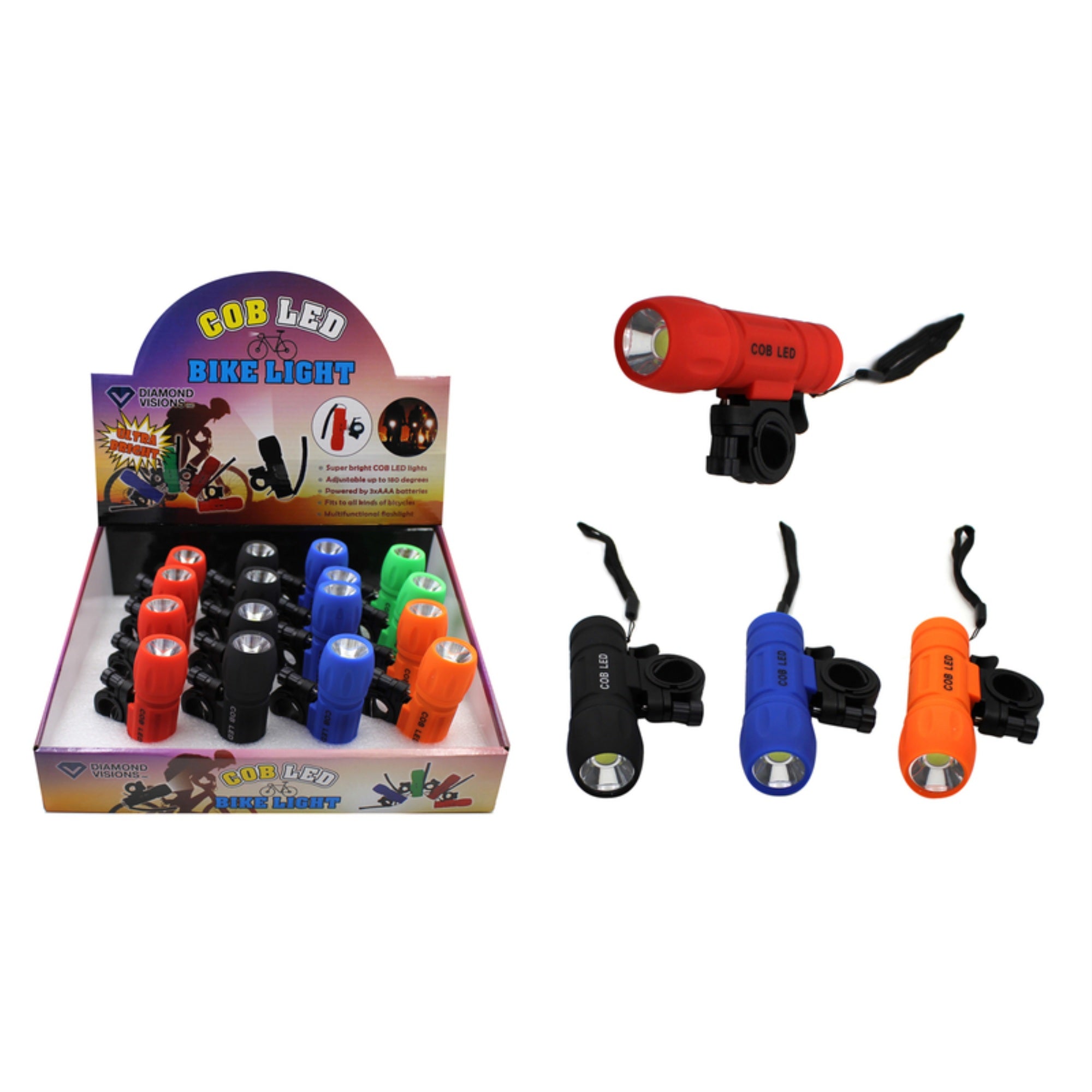 Diamond Visions Led-0166 Diamond Flashlight, One Size, 3