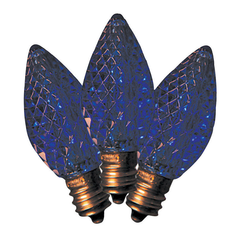 LED C7 SMD BULB BLU BX25 (Pack of 1)