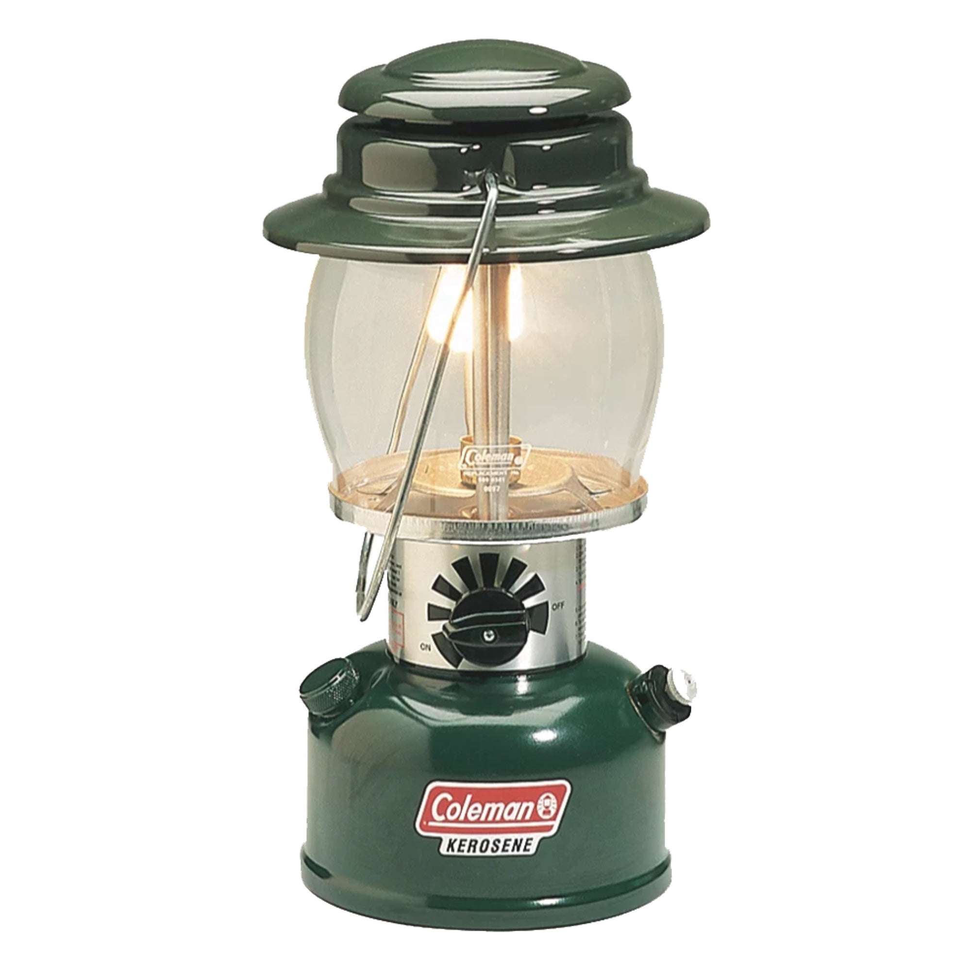 Coleman 700 Lumens Kerosene Lantern With Adjustable Brightness & Carry Handle, Great For Camping, Hunting, Emergencies, Power Outages, & More, Cost-Efficient Fueled Lantern