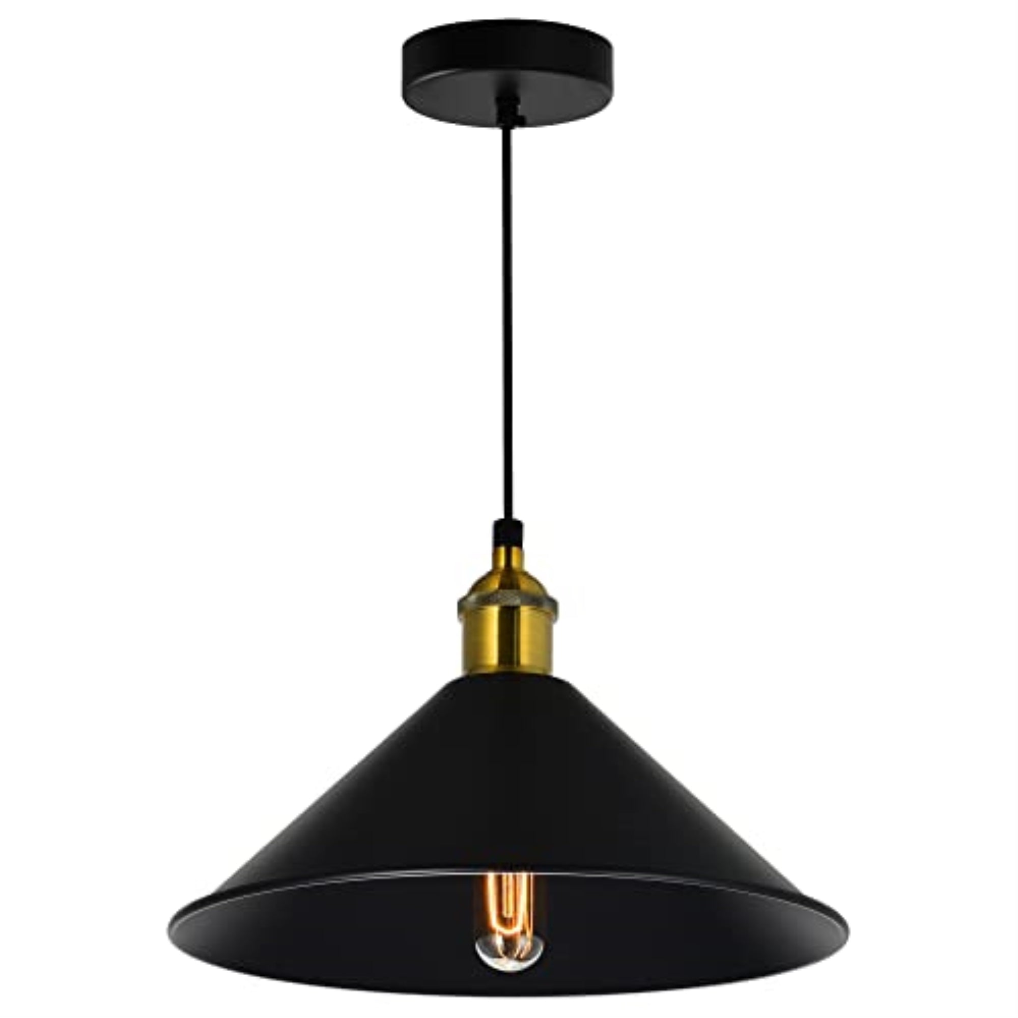Brave 1 Light Black Mini Pendant