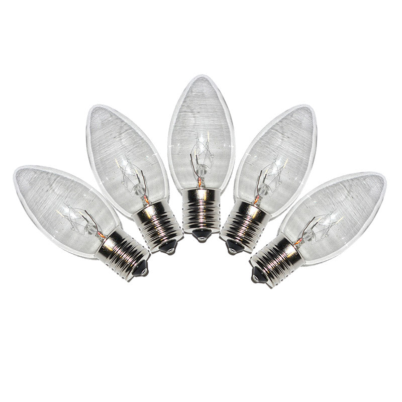 BULB TRANSP C9 CLR (Pack of 1)