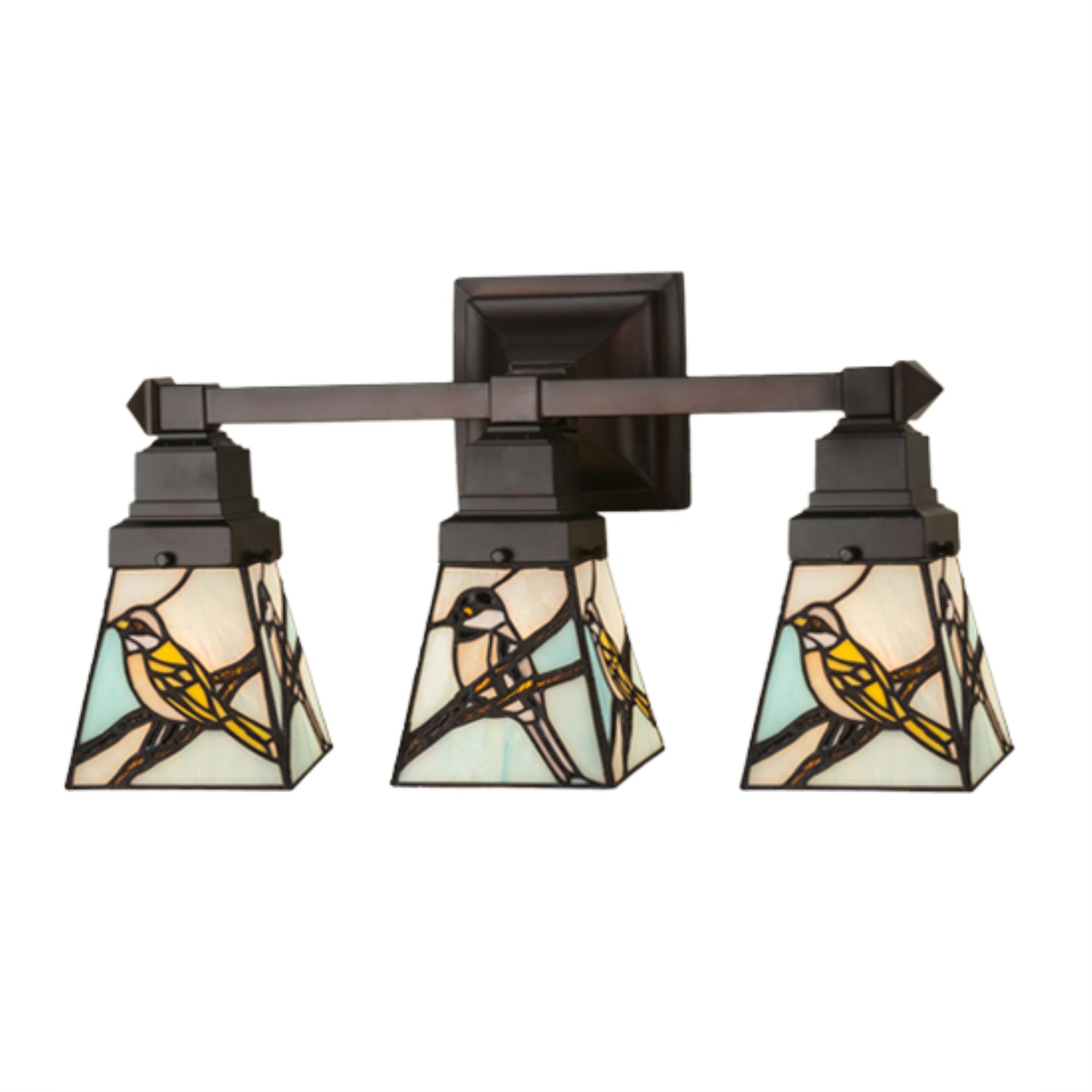 20 inchW Backyard Friends 3 LT Vanity Light