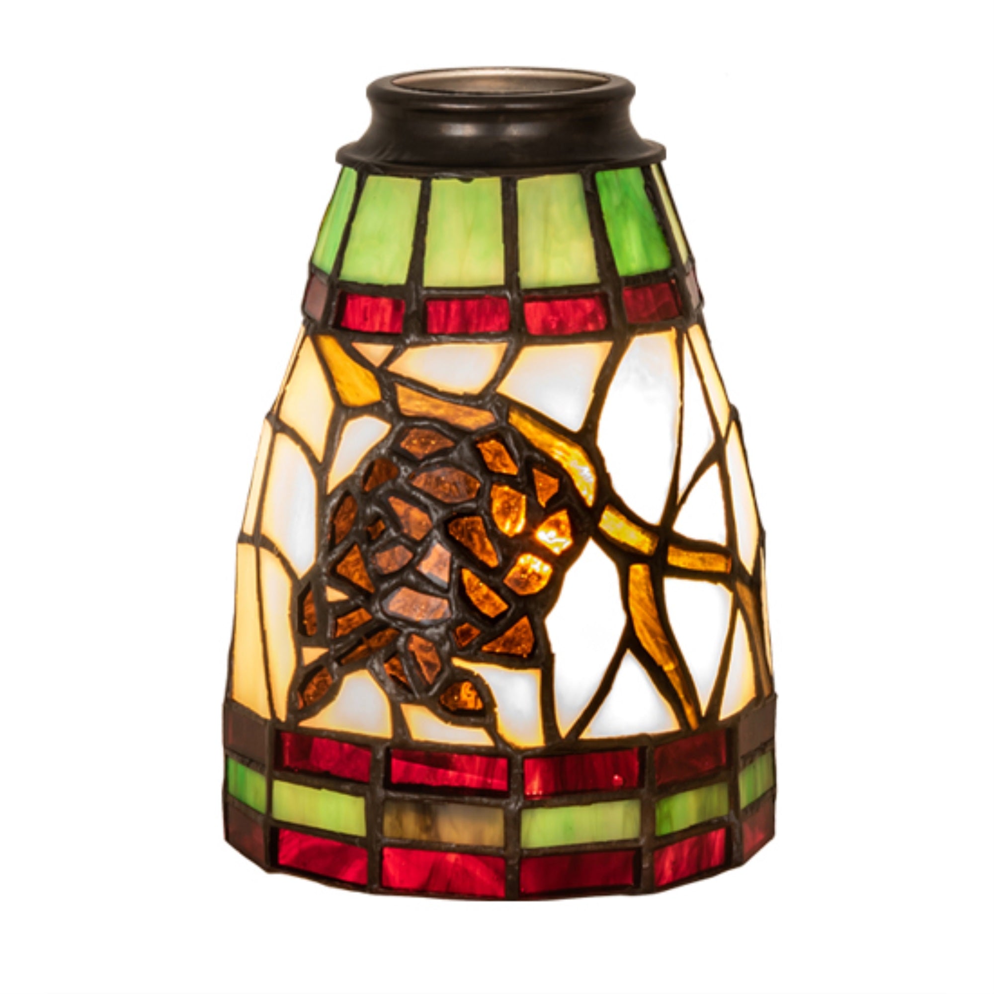 4 inch Wide Pinecone Fan Light Shade