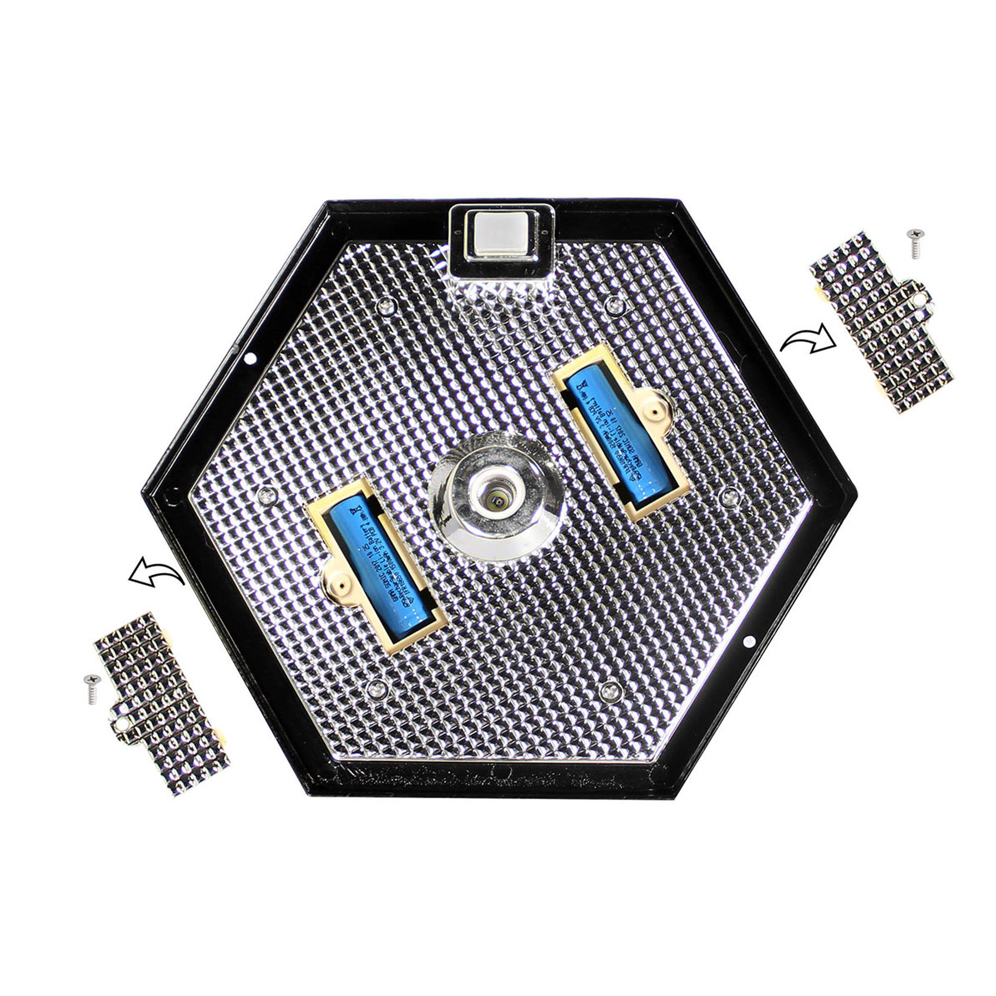 Gama Sonic Outdoor Solar Lamp Post, 96-inch Height, Black Aluminum and Glass, Model GS-99B-S