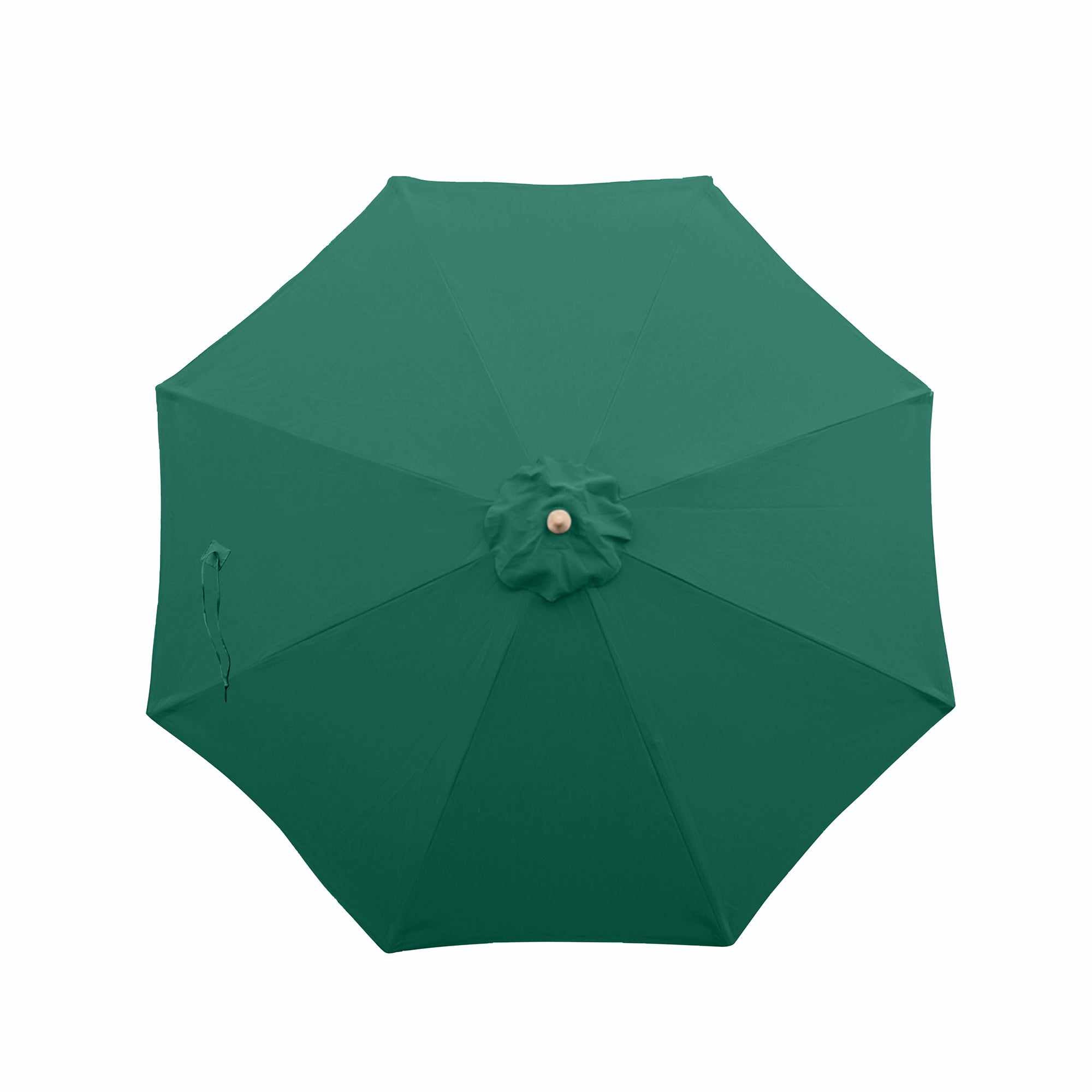 11ft Market Patio Umbrella 8 Rib Replacement Canopy Hunter Green