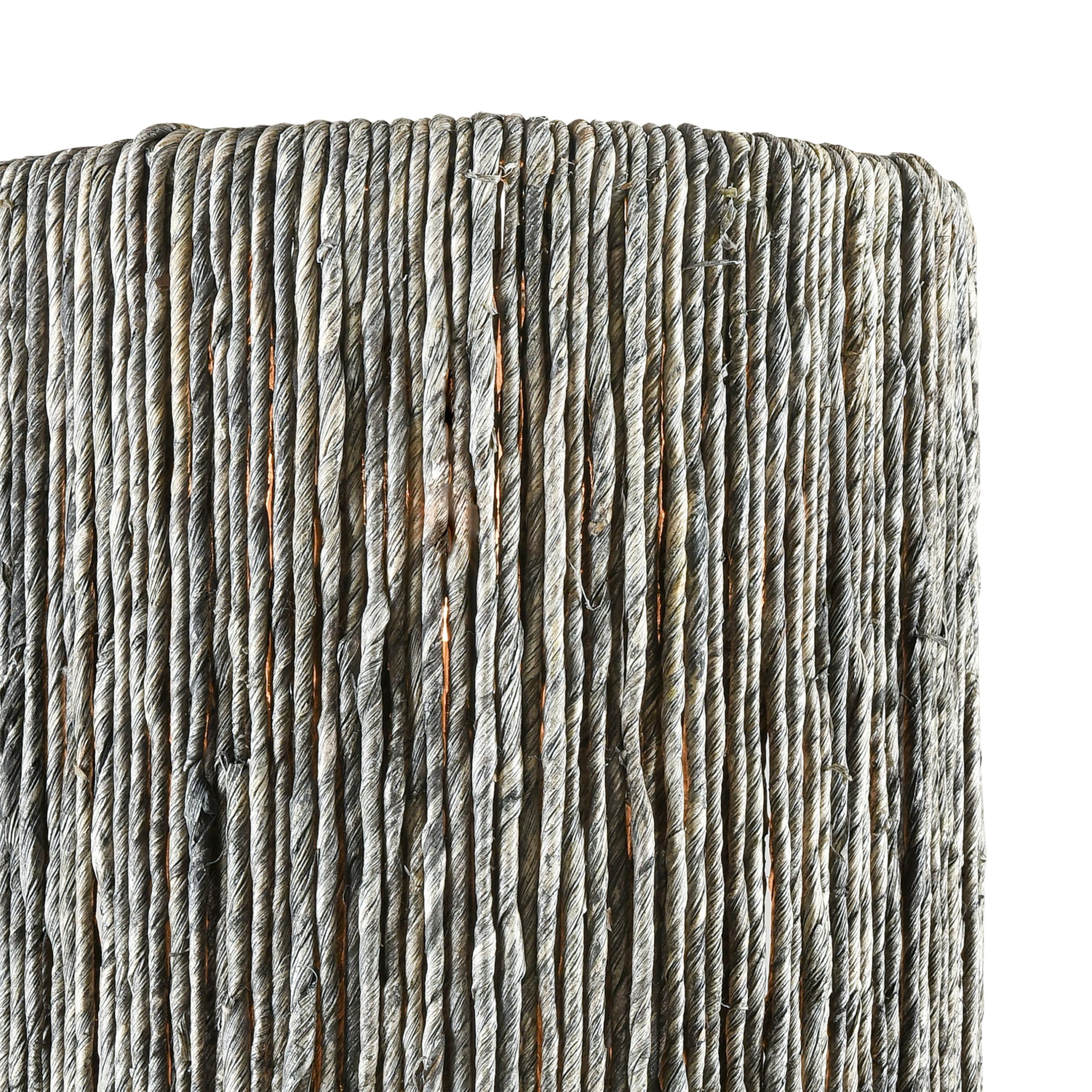 Elk Lighting Abaca 2-Light Sconce In Polished Nickel