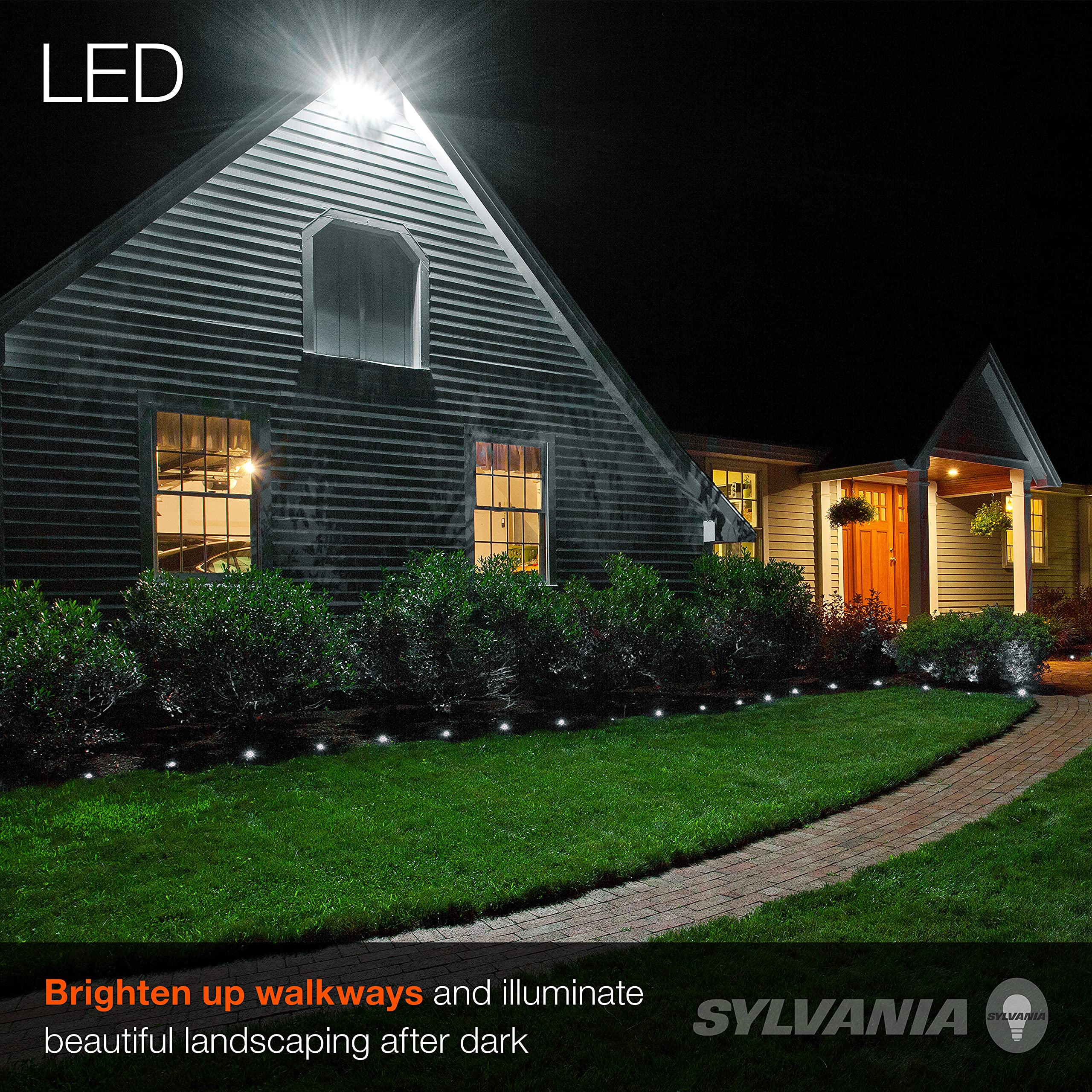 Sylvania Par38 High Output Flood Led Light Bulb, 250W = 23W, Wet Rated, Universal Voltage, Non-Dimmable, Medum Base, 2650 Lumens