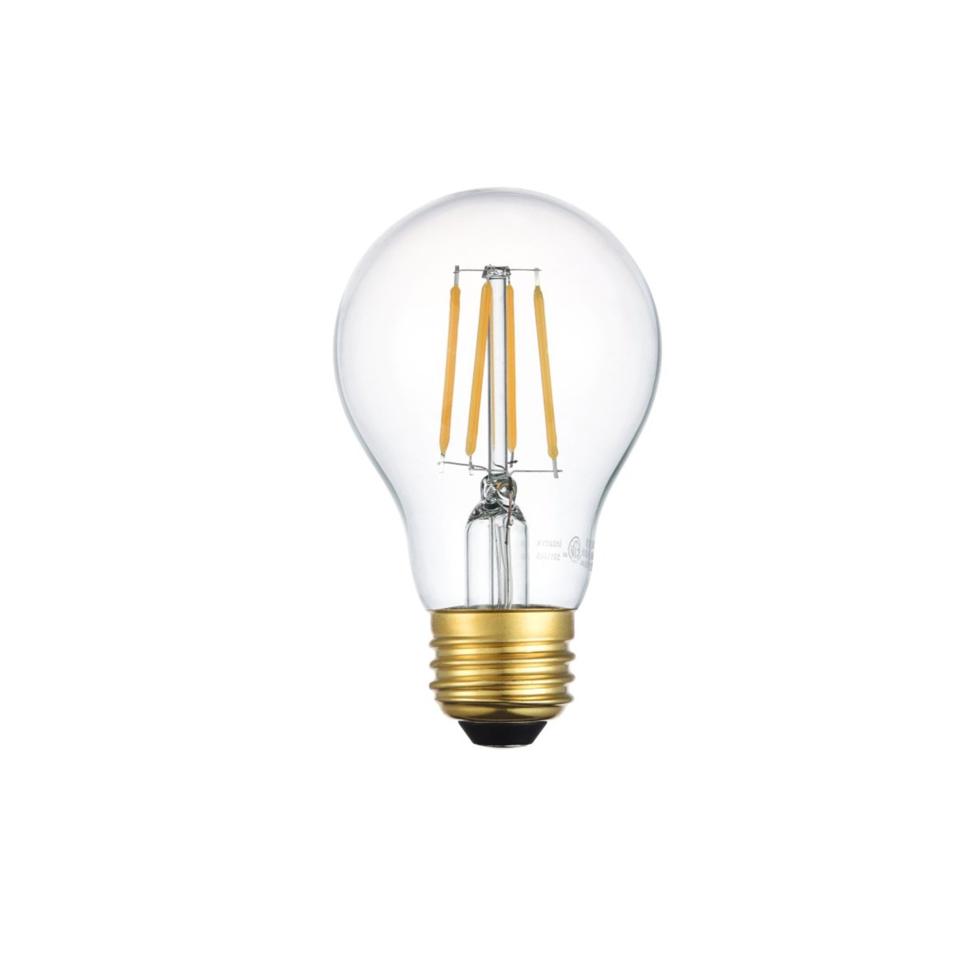 LED 3000K nostalgic filament 6 watts 600 lumens A19 light bulb
