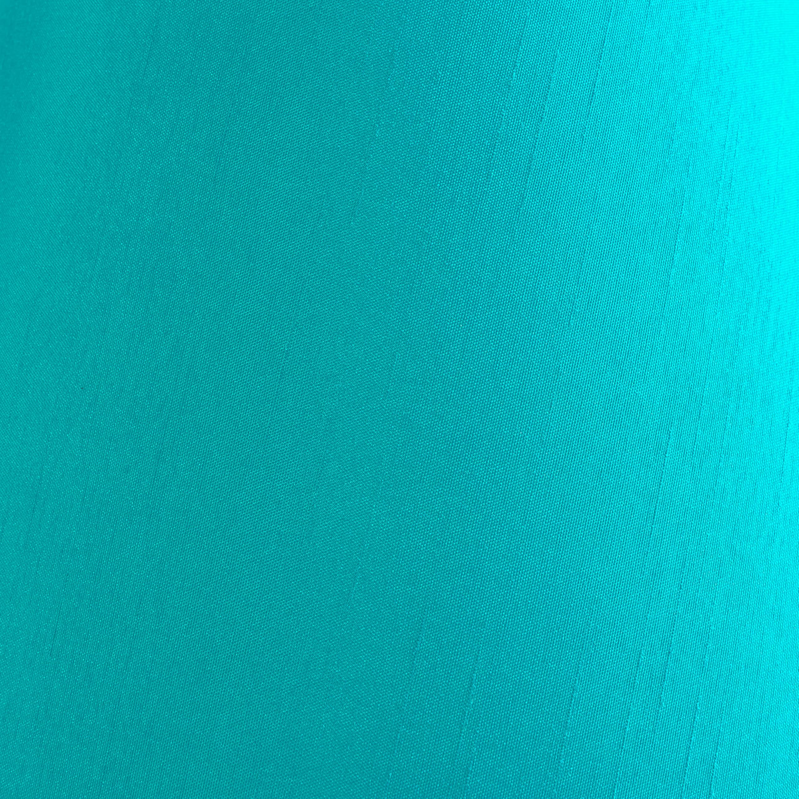 Go&So Silk Fabric Mini Lamp Shades - Set Of 5 Teal, 4X6X5 In Modern Barrel Shades For Chandelier, Table Lamps, Pendant Lights