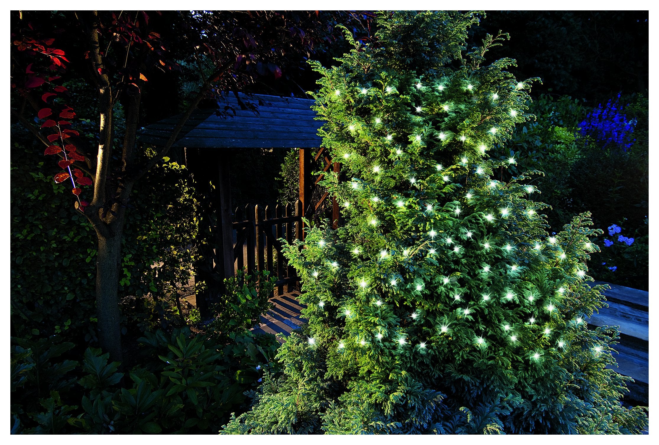 Cole & Bright 6741-100Count Solar Led String Lights