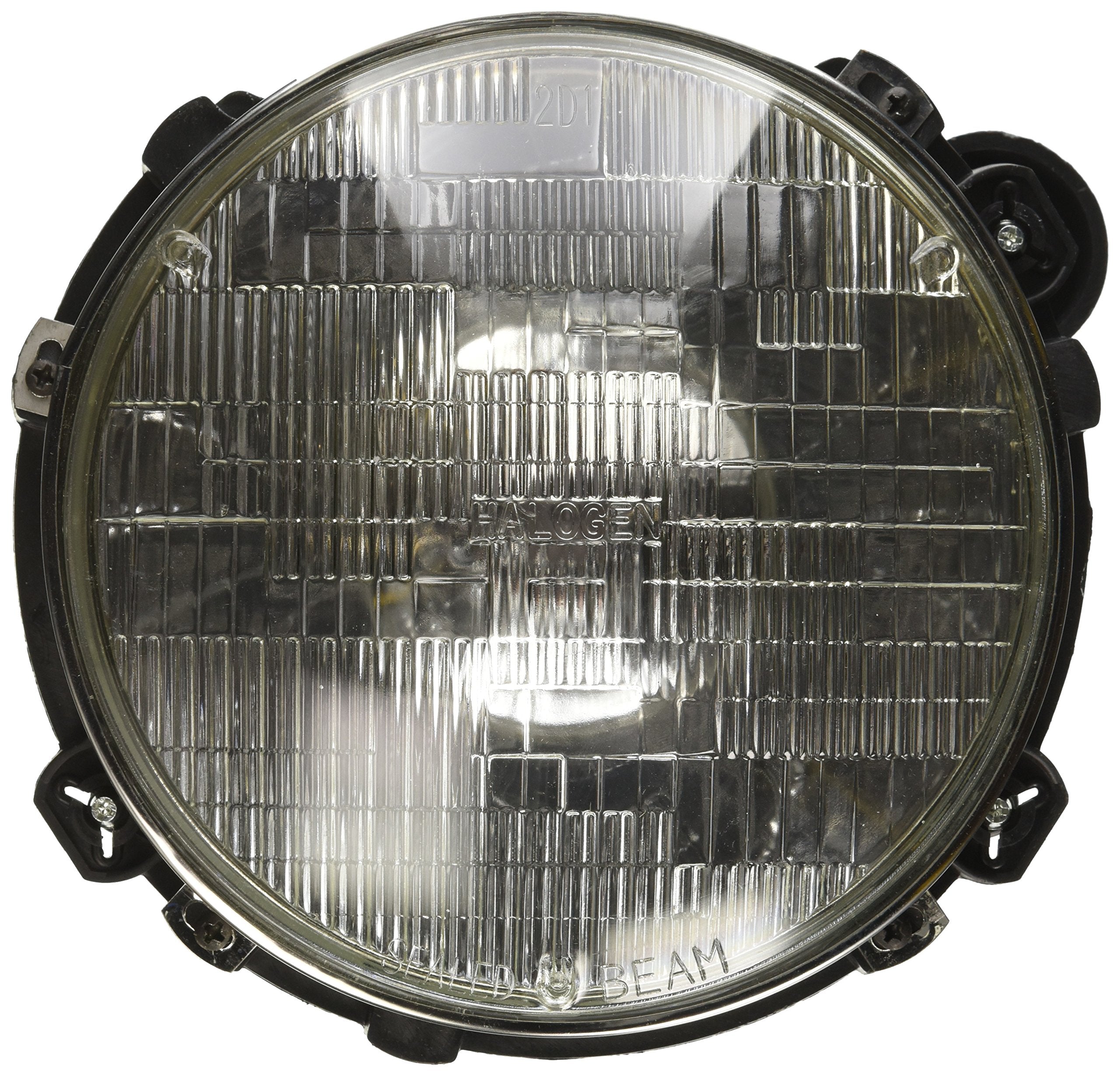 Crown Automotive 55055033AE Front Left Headlight Assembly with Leveling Device, Clear