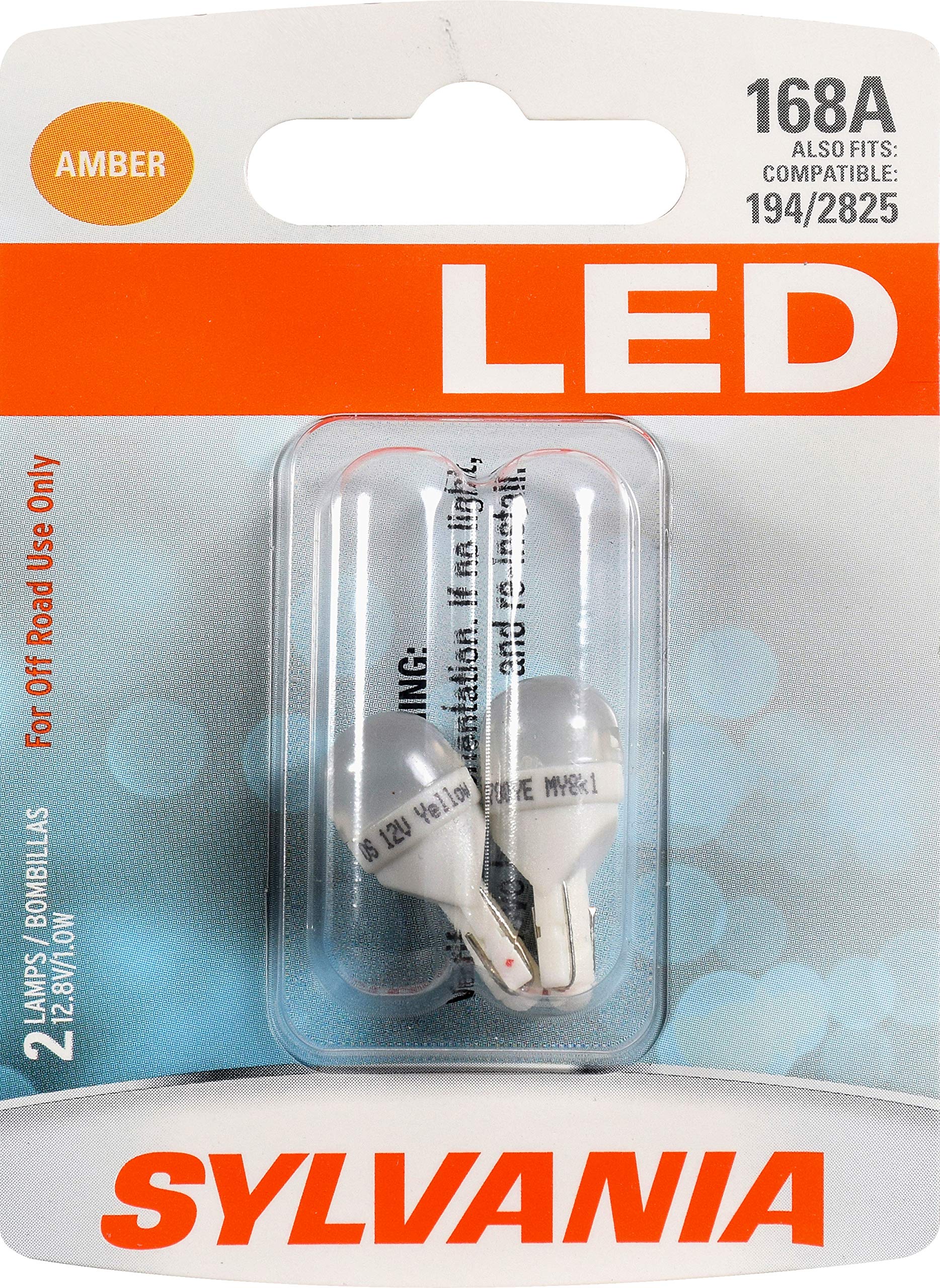 SYLVANIA 168A LED Bulb - High Performance, 2 Pack, Model 168ASL.BP2