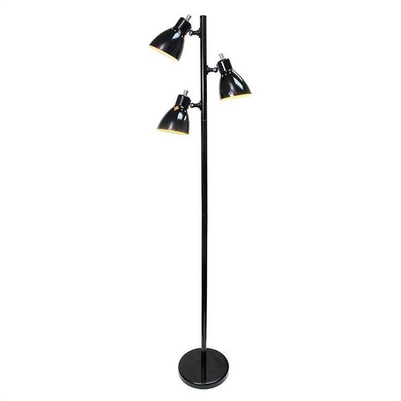 Starbright Tree Floor Lamp44; Black St964853